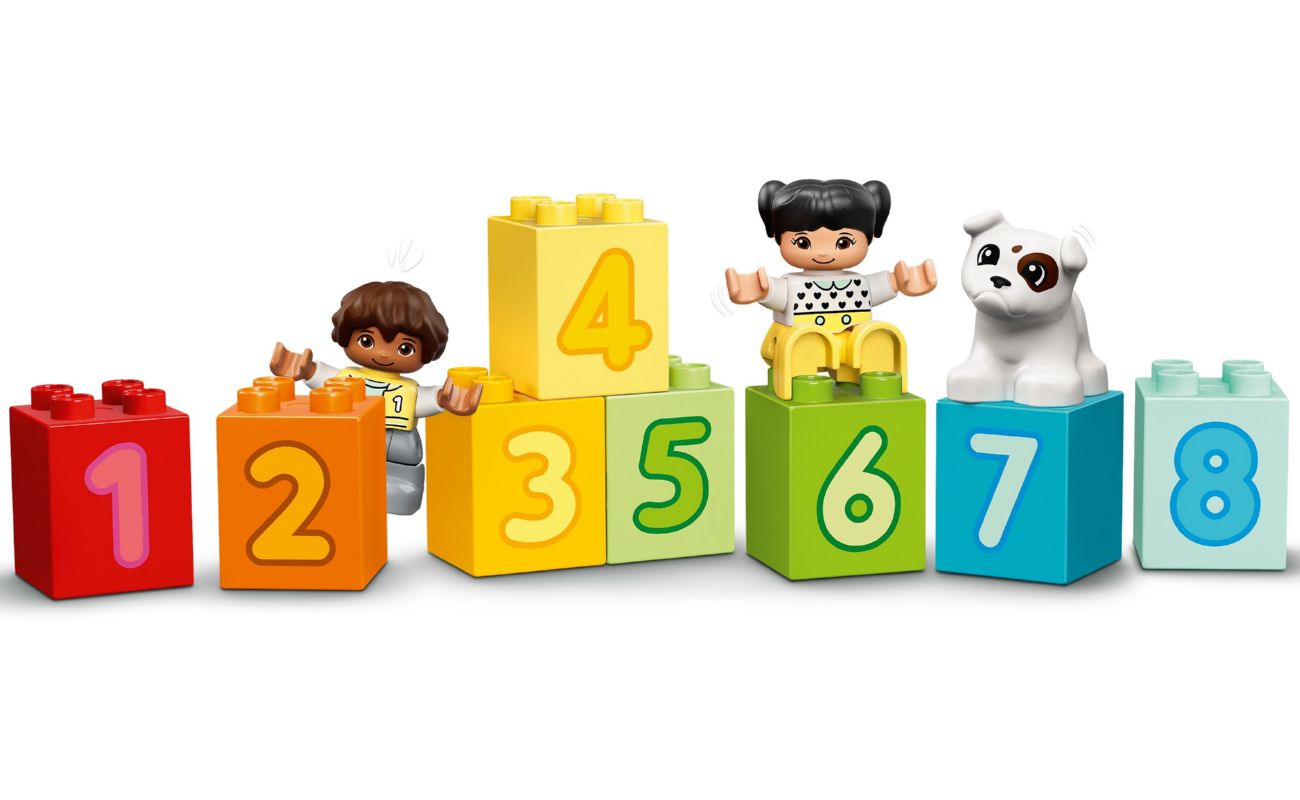 Конструктор Lego duplo Поїзд з цифрами - Вчимося рахувати (10954) - фото 3 Конструктор Lego duplo Поїзд з цифрами - Вчимося рахувати (10954) - фото 3