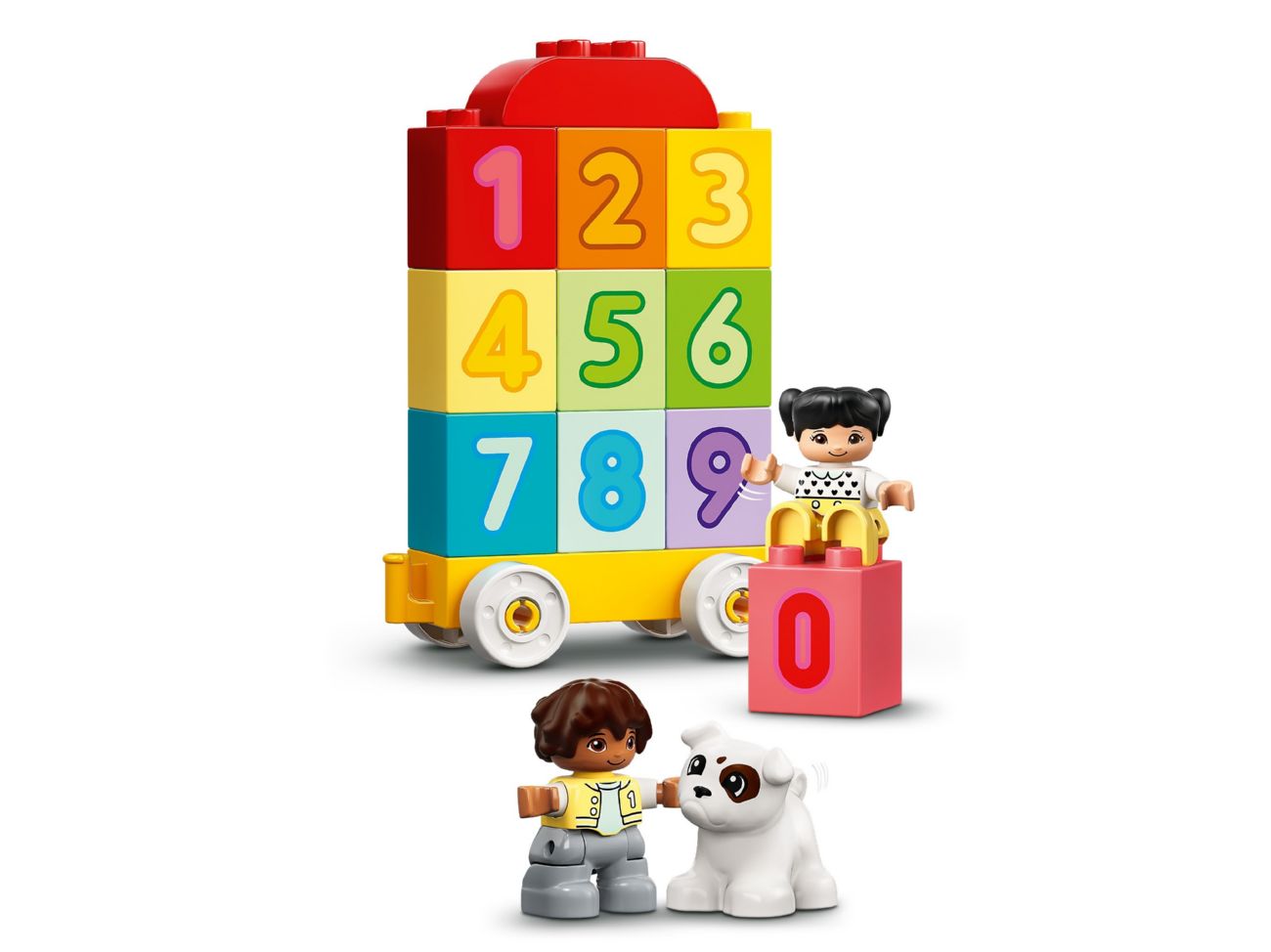 Конструктор Lego duplo Поїзд з цифрами - Вчимося рахувати (10954) - фото 4 Конструктор Lego duplo Поїзд з цифрами - Вчимося рахувати (10954) - фото 4