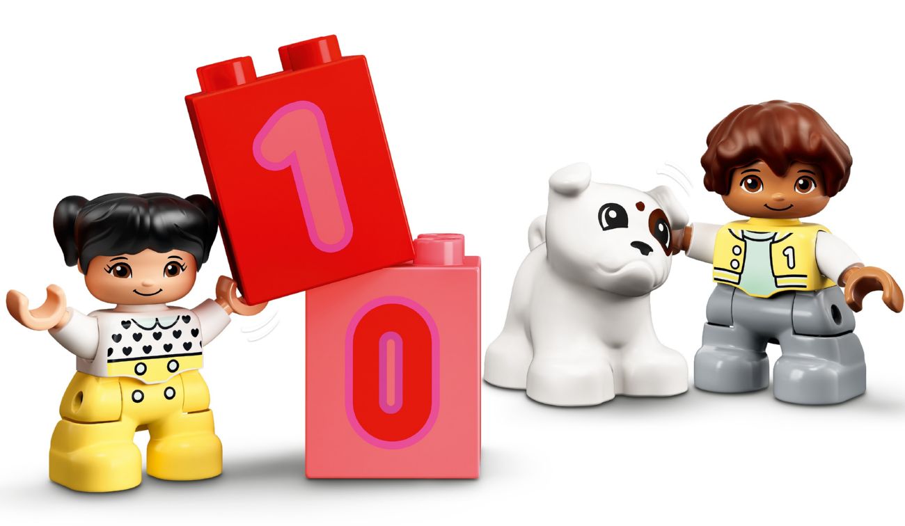 Конструктор Lego duplo Поїзд з цифрами - Вчимося рахувати (10954) - фото 5 Конструктор Lego duplo Поїзд з цифрами - Вчимося рахувати (10954) - фото 5