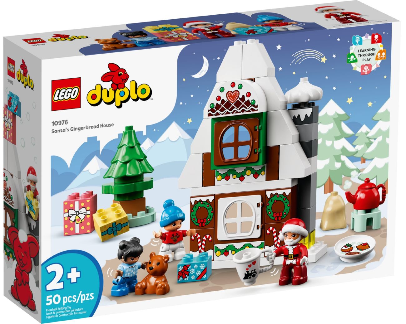 Конструктор Lego duplo Пряничный домик Санты (10976)
