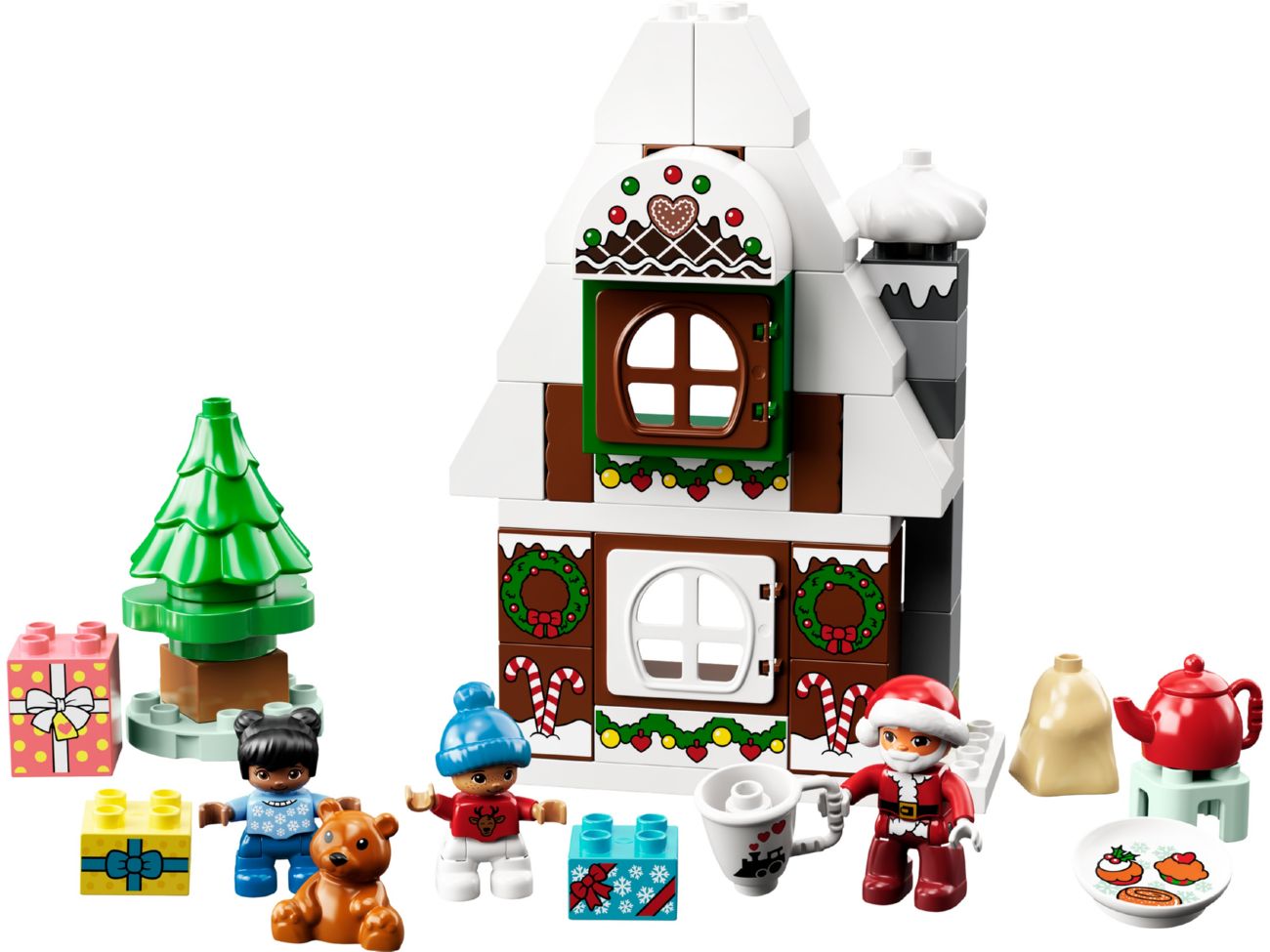 Конструктор Lego duplo Пряничный домик Санты (10976) - фото 1