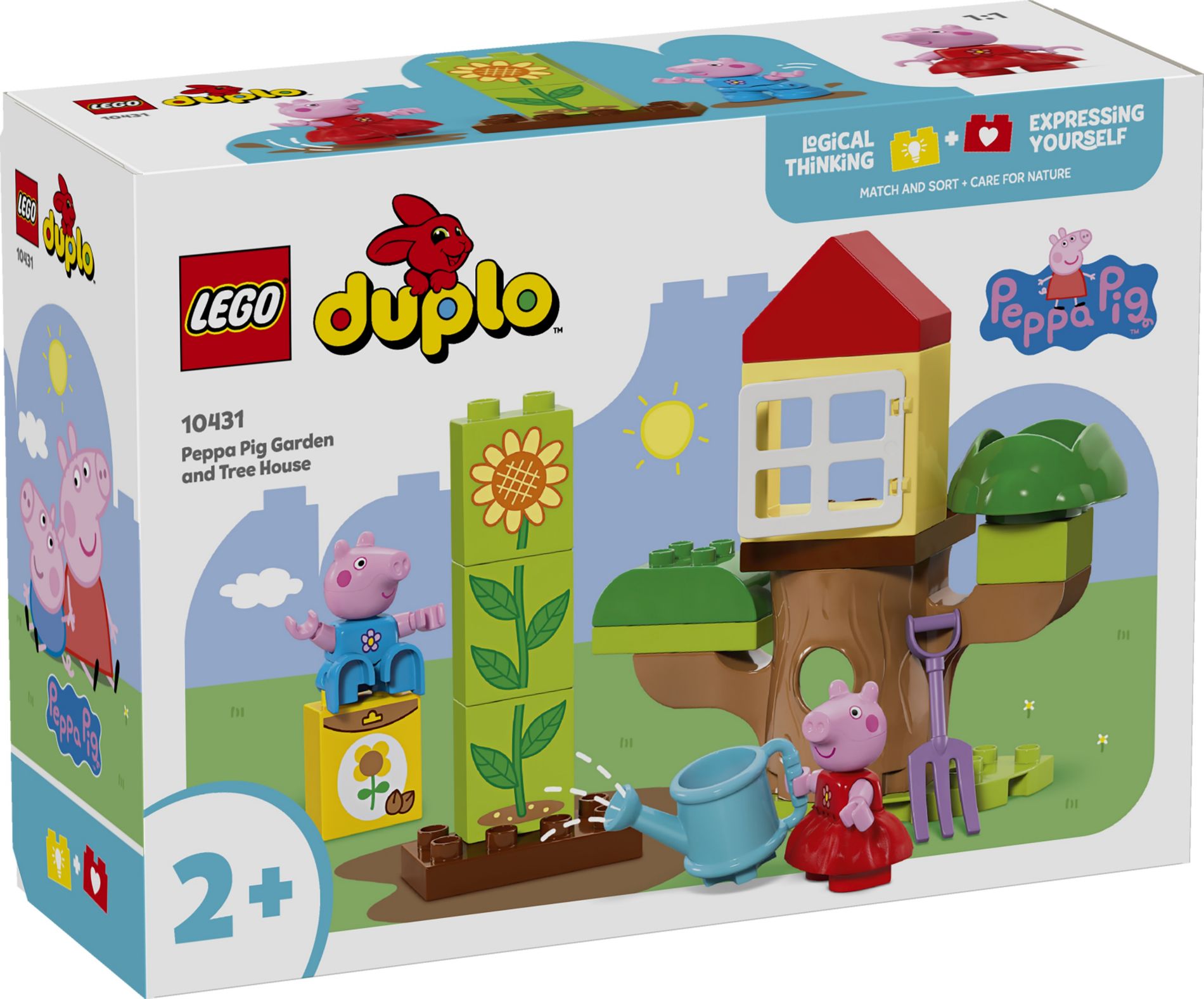 Конструктор Lego Duplo Сад и домик на дереве Свинки Пеппы (10431)