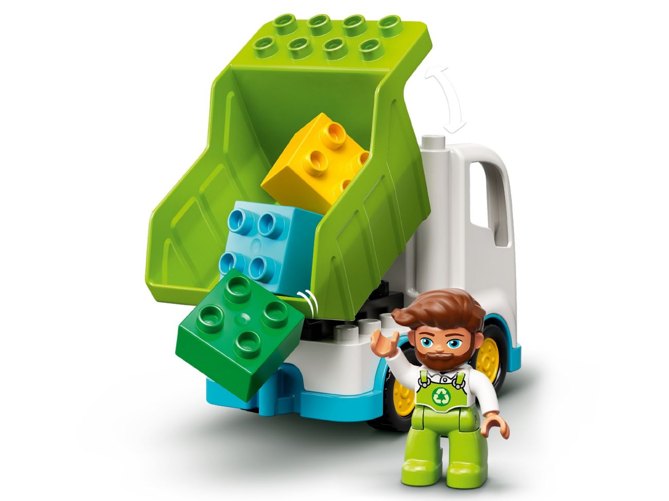 Конструктор Lego duplo Сміттєвоз і контейнери для роздільного збору сміття (10945) - фото 5