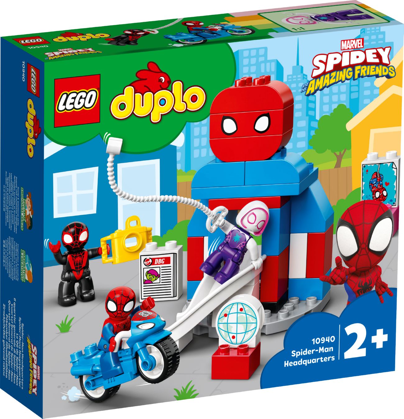 Конструктор Lego duplo Штаб-квартира Человека-паука (10940)