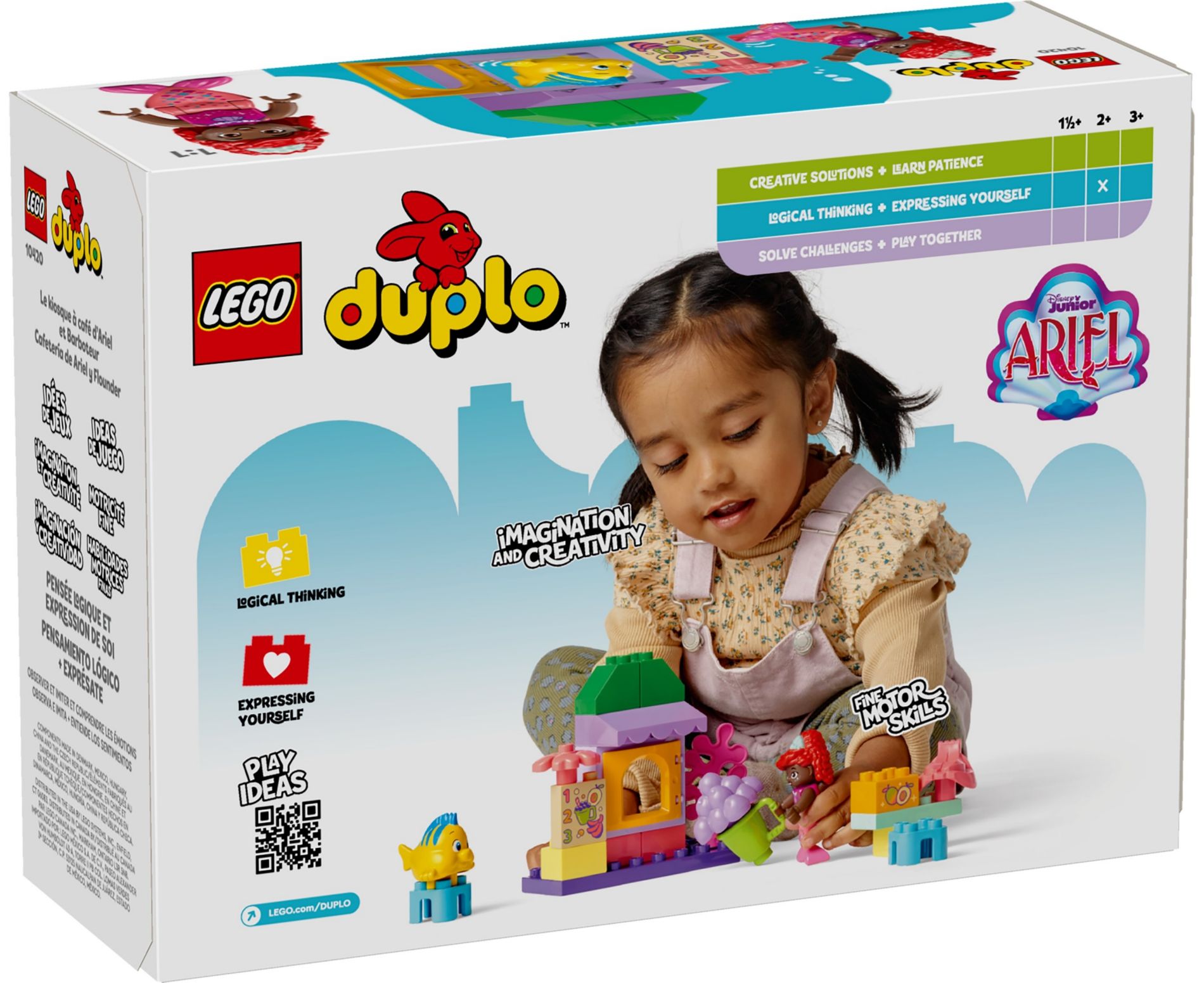 Конструктор Lego Duplo Стенд кафе Аріель і Флаундер (10420) - фото 5