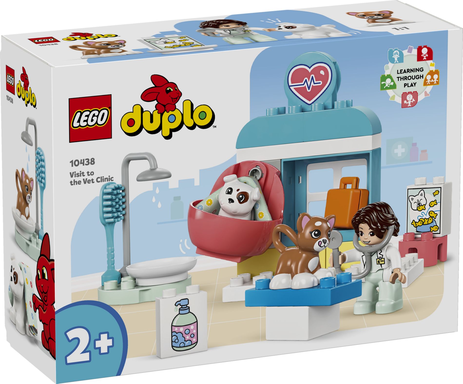 Конструктор Lego Duplo Відвідування ветеринарної клініки (10438)