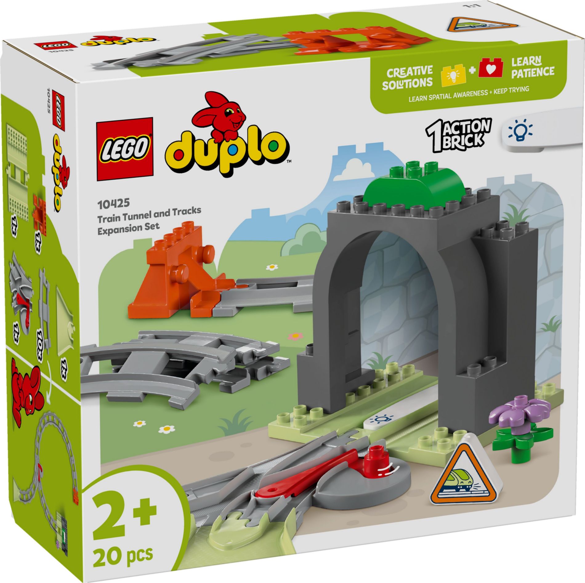 Конструктор Lego Duplo Железнодорожный тоннель и пути (10425)
