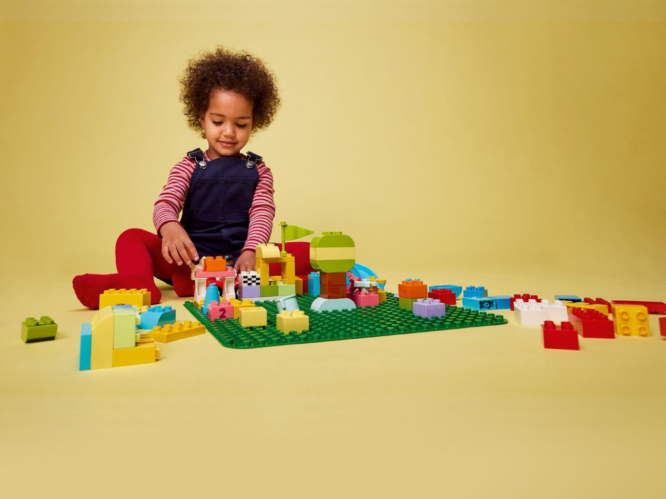 Конструктор Lego duplo Зеленая строительная пластина (10980) - фото 2