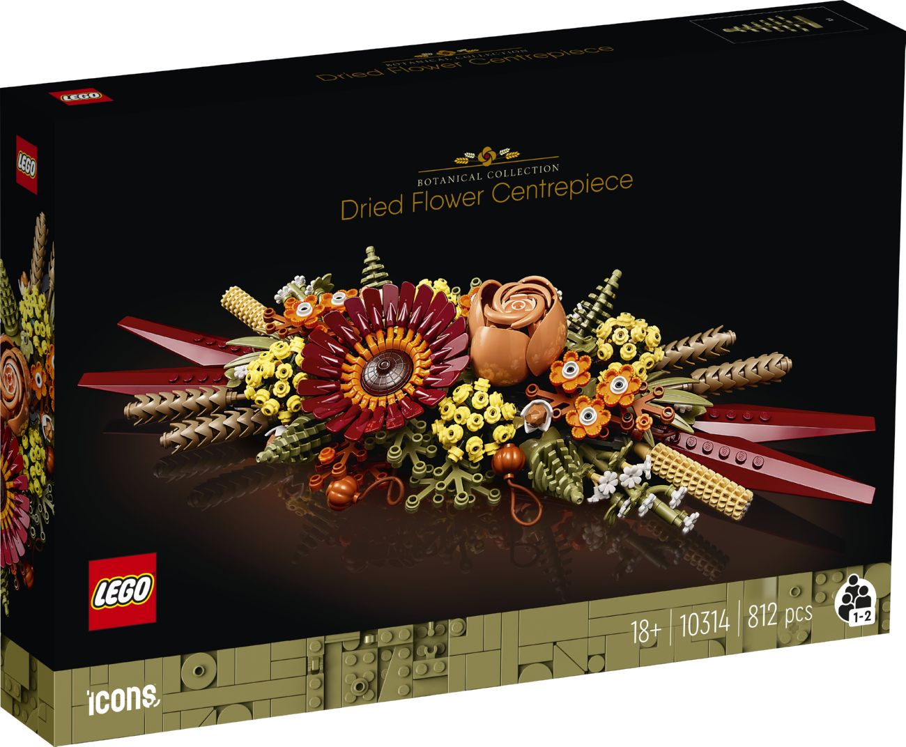 Конструктор Lego Expert Центральна частина із сухоцвіту (10314)