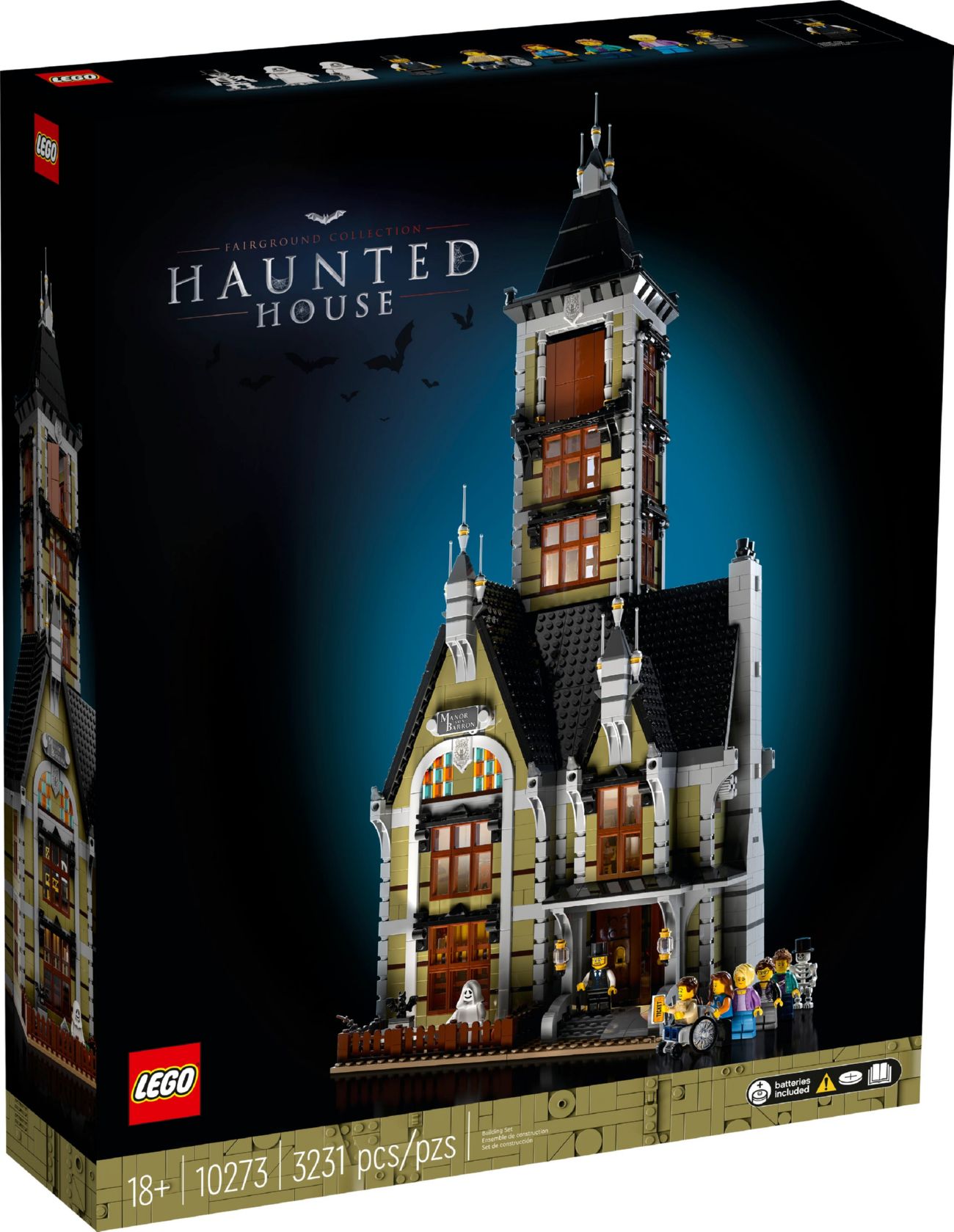 Конструктор Lego Icons Дім з привидами (10273)