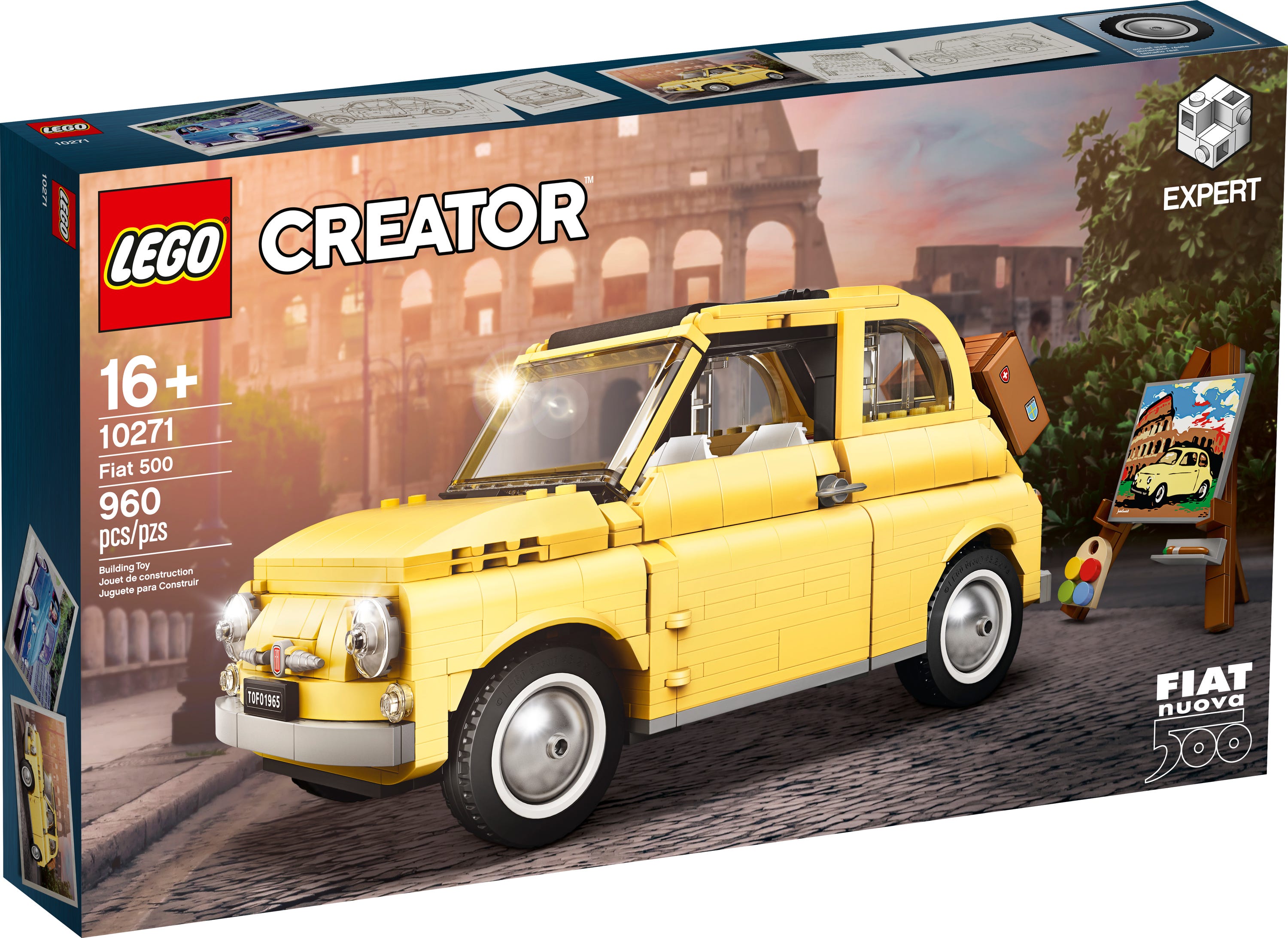 Конструктор Lego Creator Fiat 500 (10271)