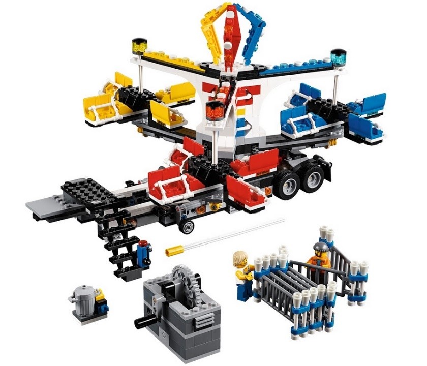 Конструктор Lego Expert Ярмаркова метушня (10244) - фото 5