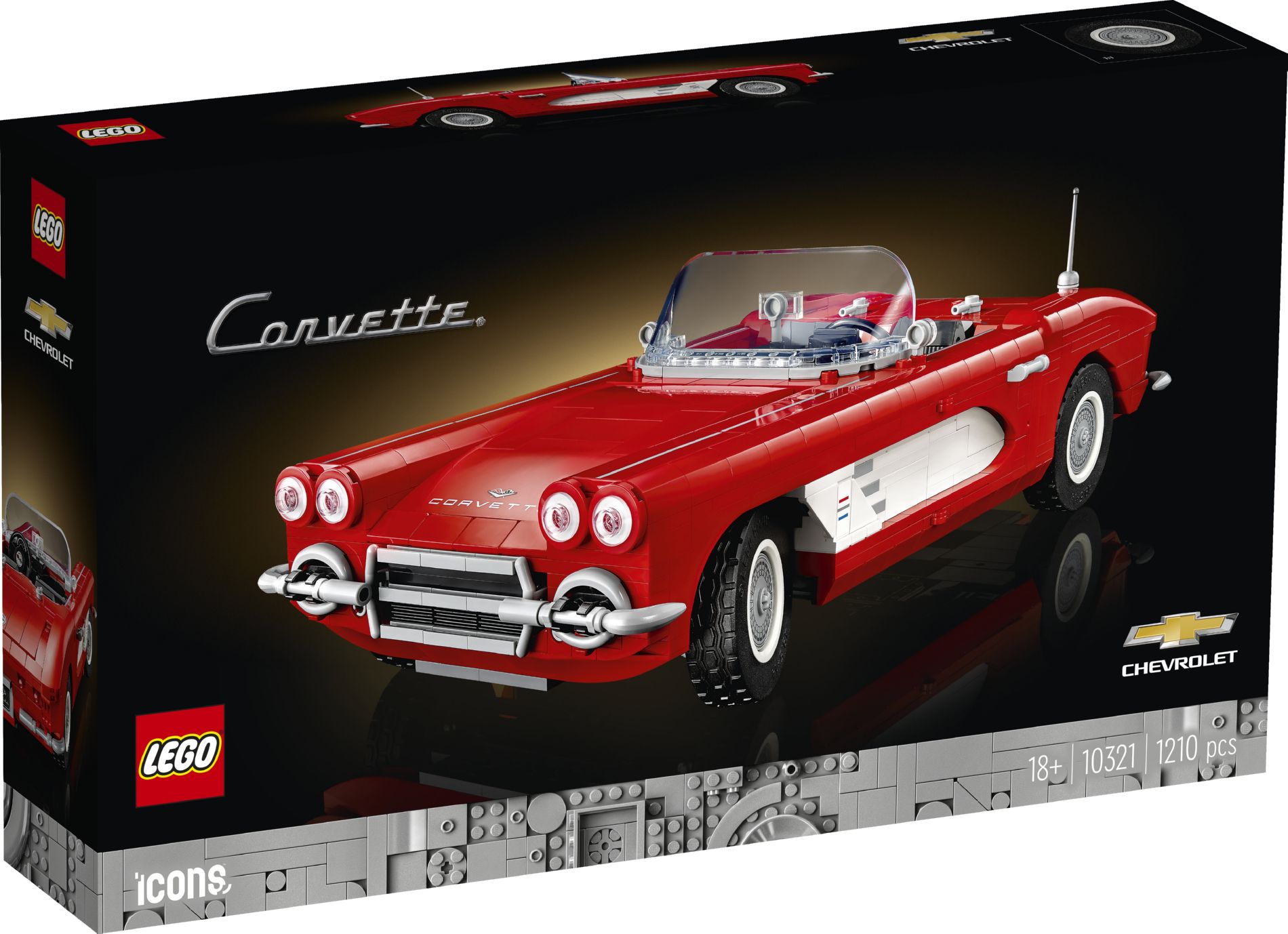 Конструктор Lego Icons Корвет (10321)