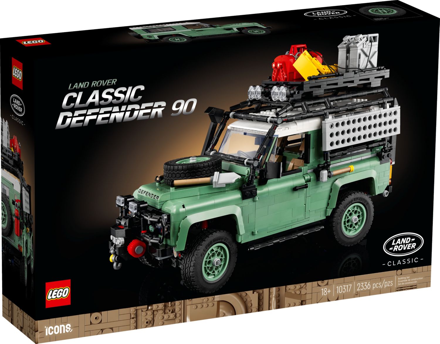 Конструктор Lego expert Land Rover Classic Defender 90 (10317)
