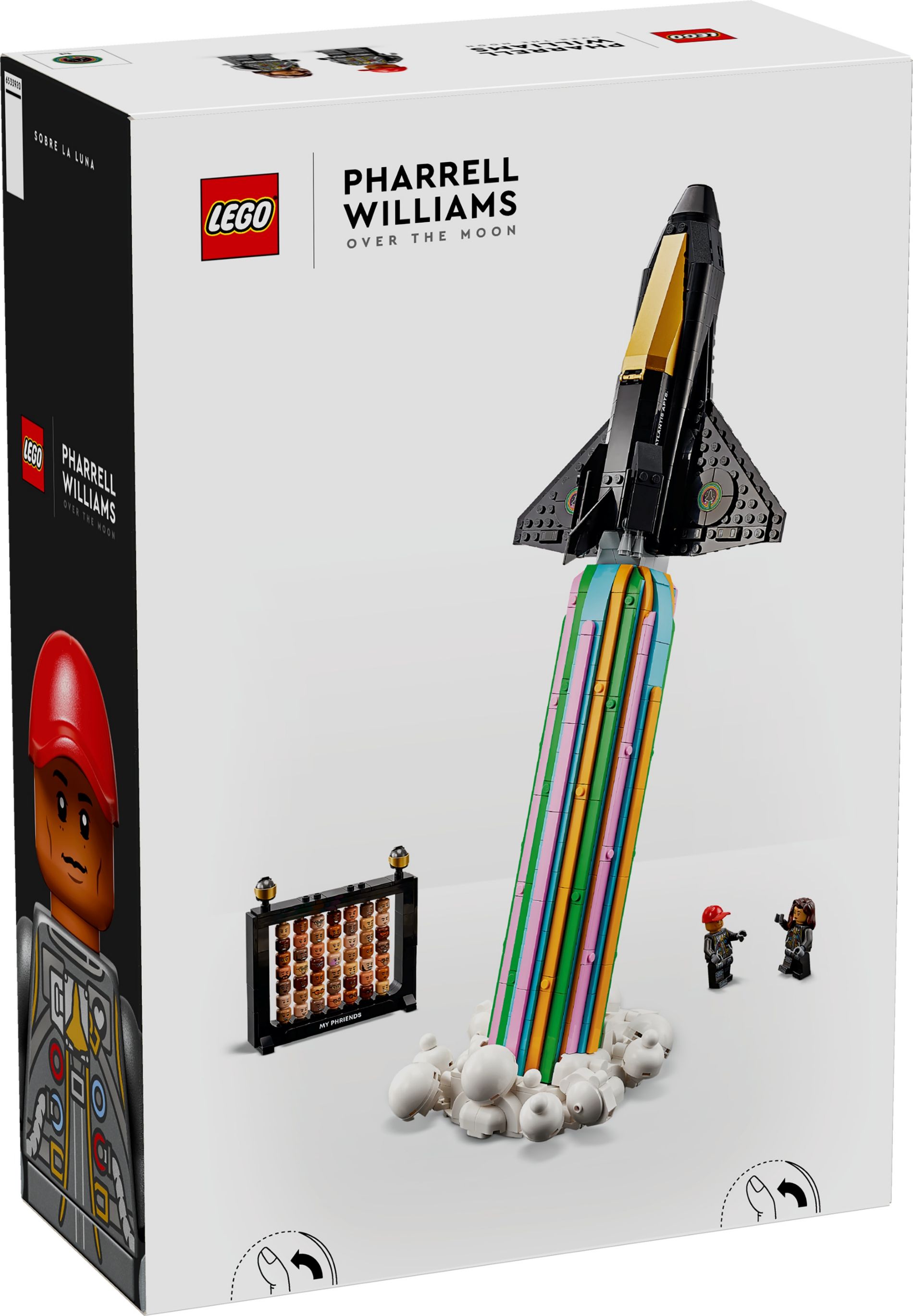 Конструктор Lego Icons Вокруг Луны с Фарреллом Уильямсом (10391) - фото 4