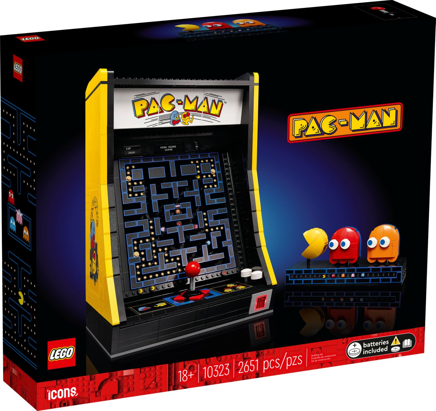 Конструктор Lego Icons Аркада PAC-MAN (10323)