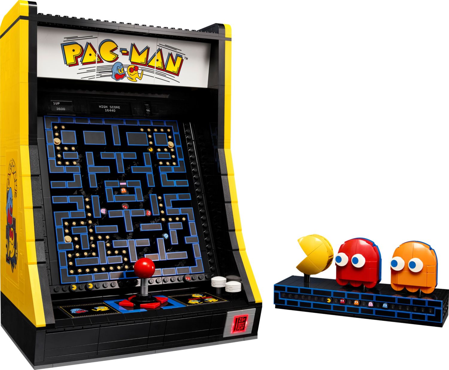 Конструктор Lego Icons Аркада PAC-MAN (10323) - фото 2 Конструктор Lego Icons Аркада PAC-MAN (10323) - фото 2