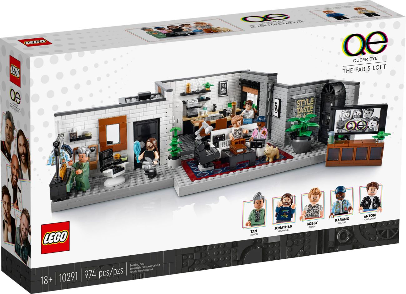 Конструктор Lego Expert Queer Eye – The Fab 5 Loft (10291)