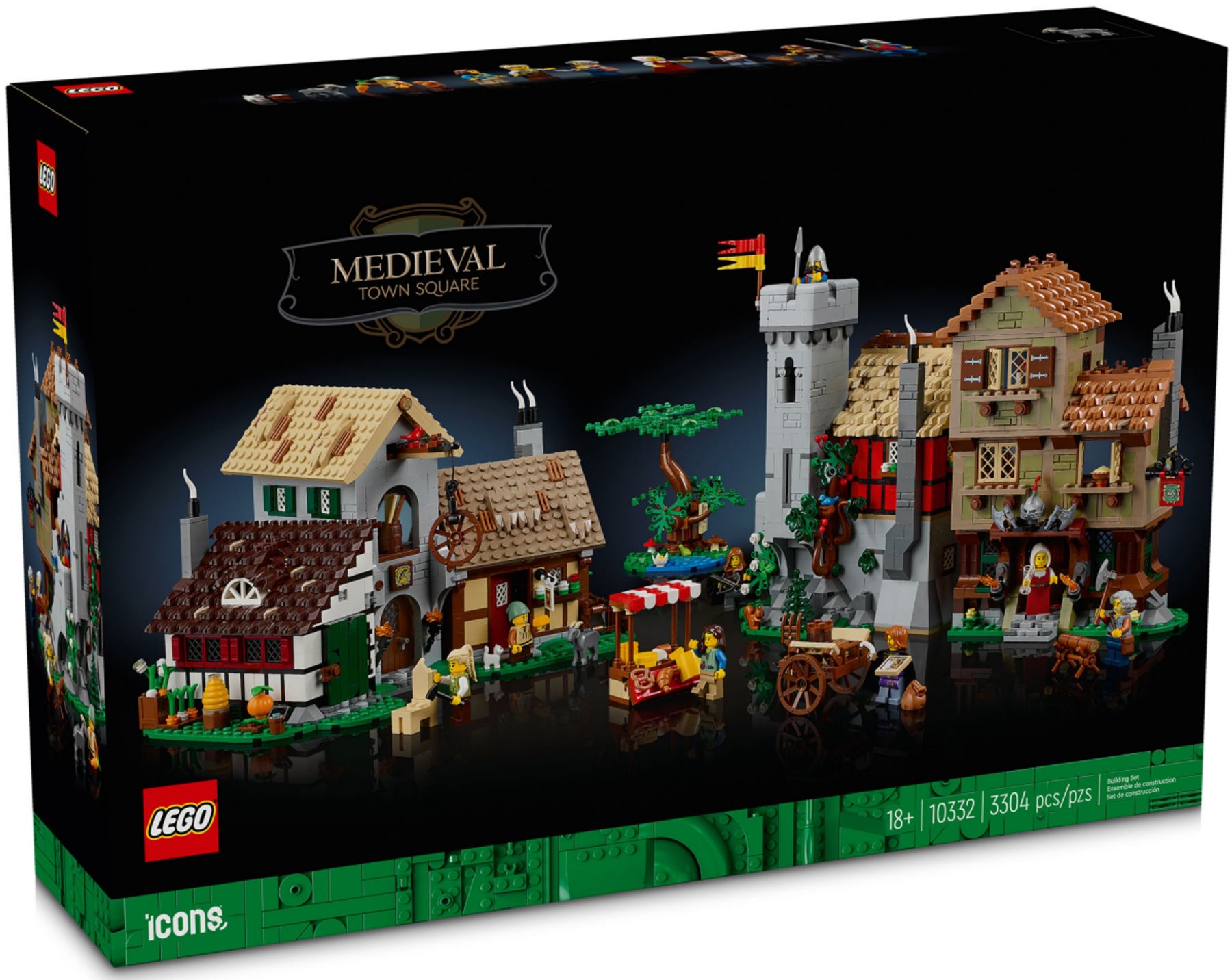 Конструктор Lego Icons Середньовічна міська площа (10332)