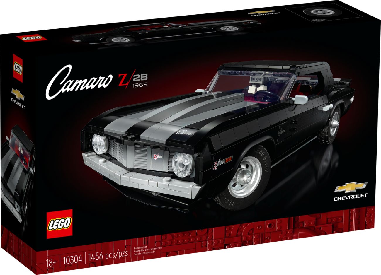 Конструктор Lego Icons Шевроле Камаро Z28 (10304)