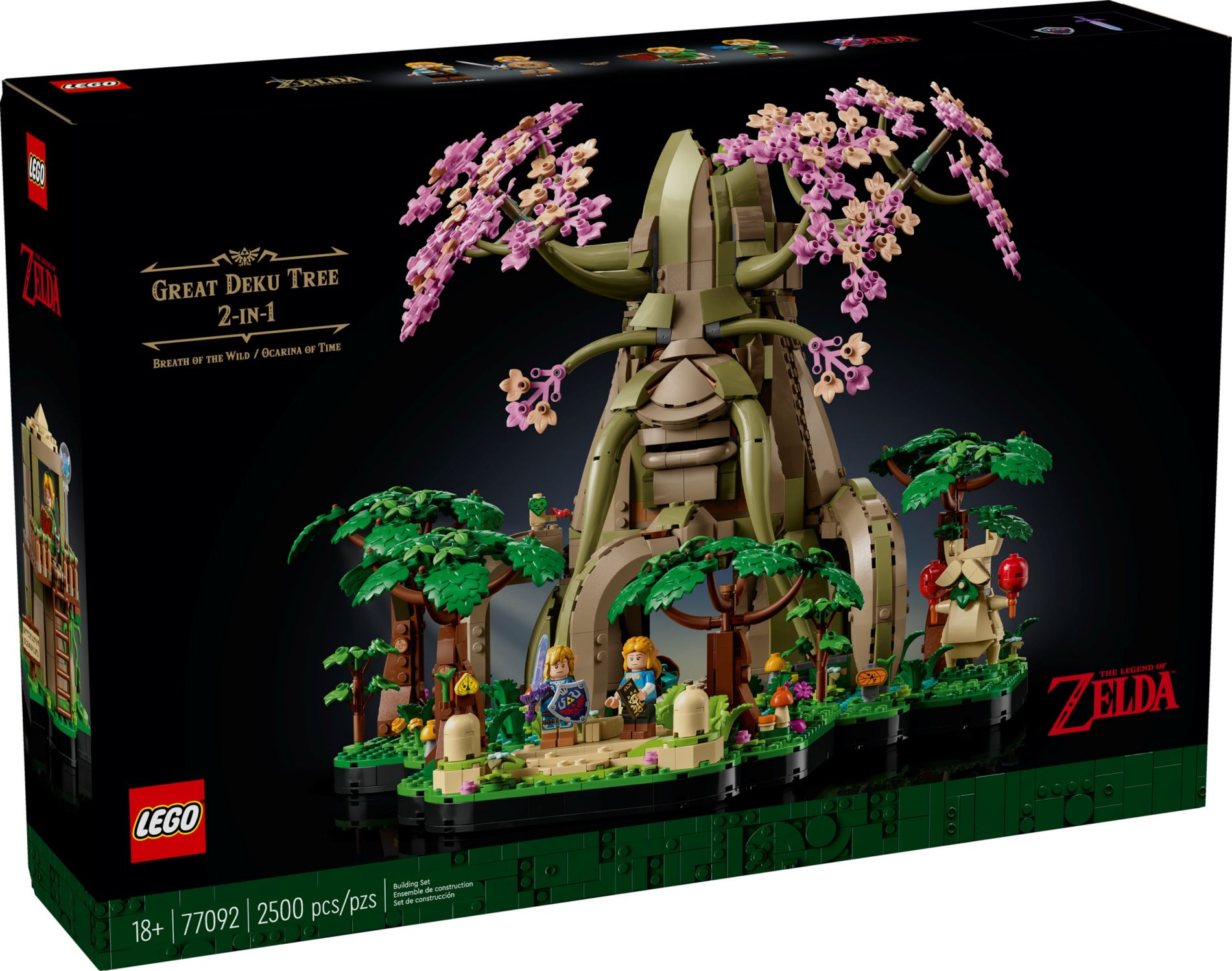 Конструктор Lego The Legend of Zelda Велике дерево Деку 2-в-1 (77092)