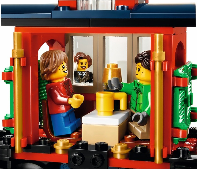 Конструктор Lego Expert Зимовий святковий поїзд (10254) - фото 4