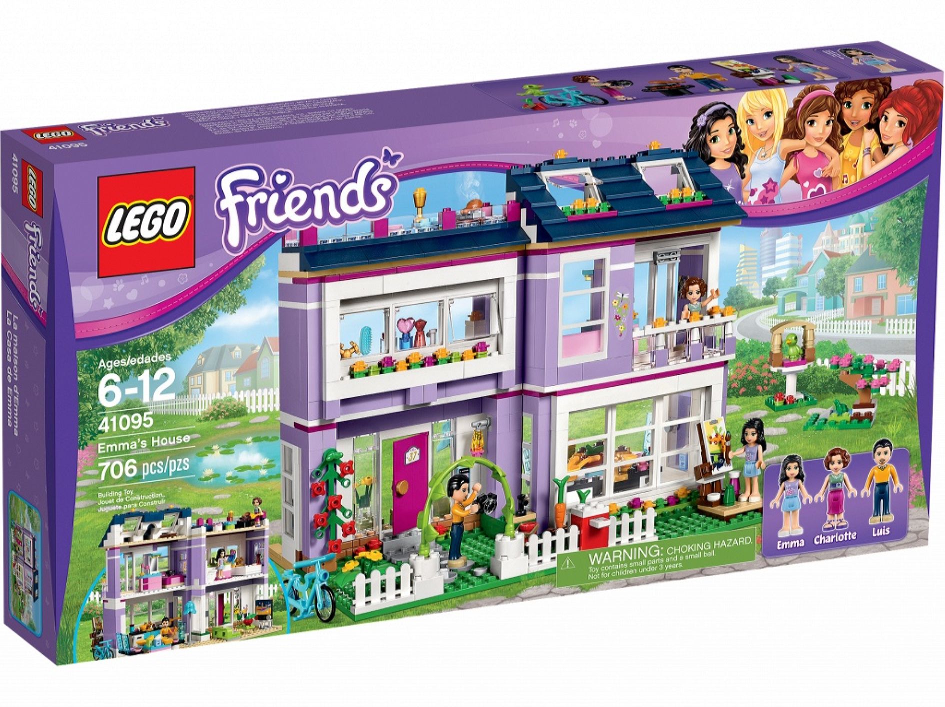 Конструктор Lego Friends Будинок Емми (41095)