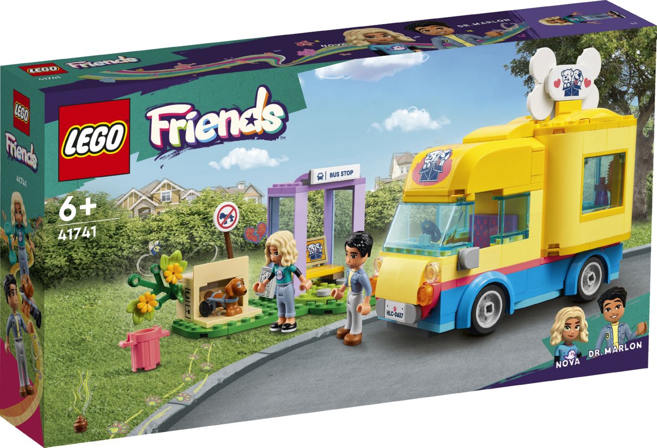 Конструктор Lego Friends Фургон для рятування собак (41741)