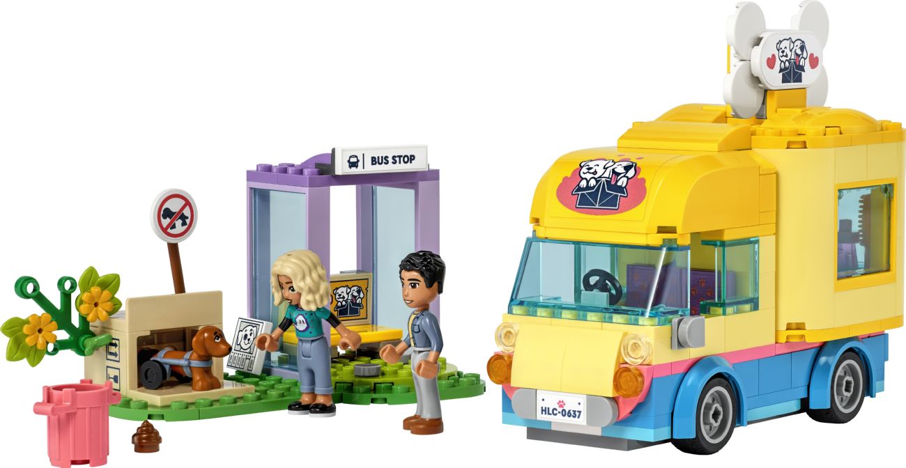 Конструктор Lego Friends Фургон для рятування собак (41741) - фото 1
