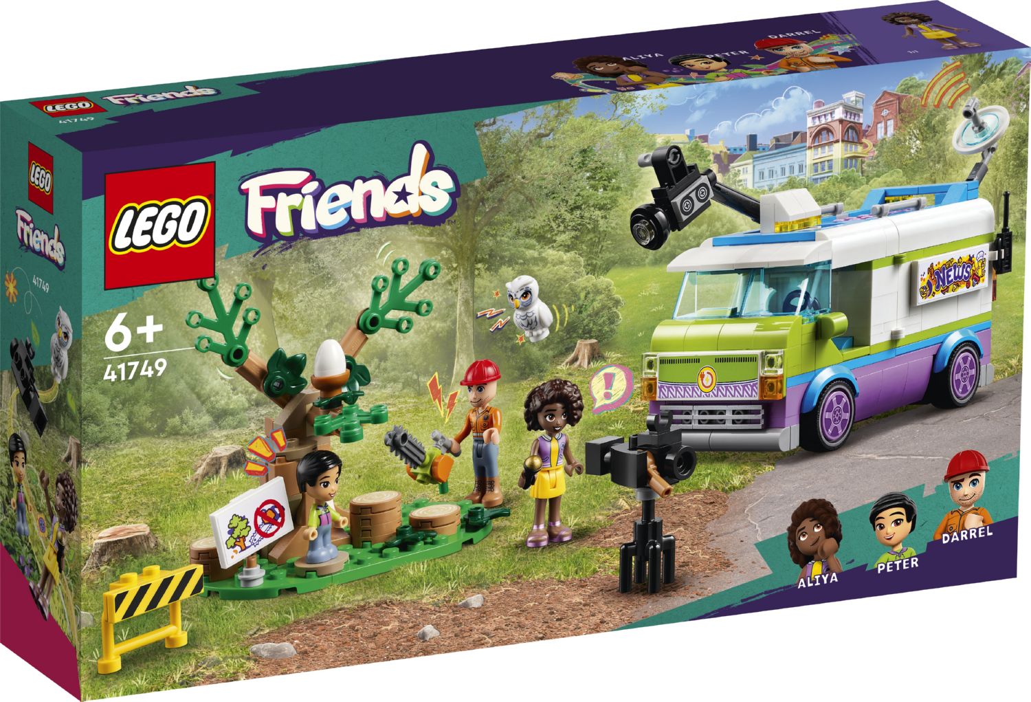 Конструктор Lego Friends Фургон редакции новостей (41749)