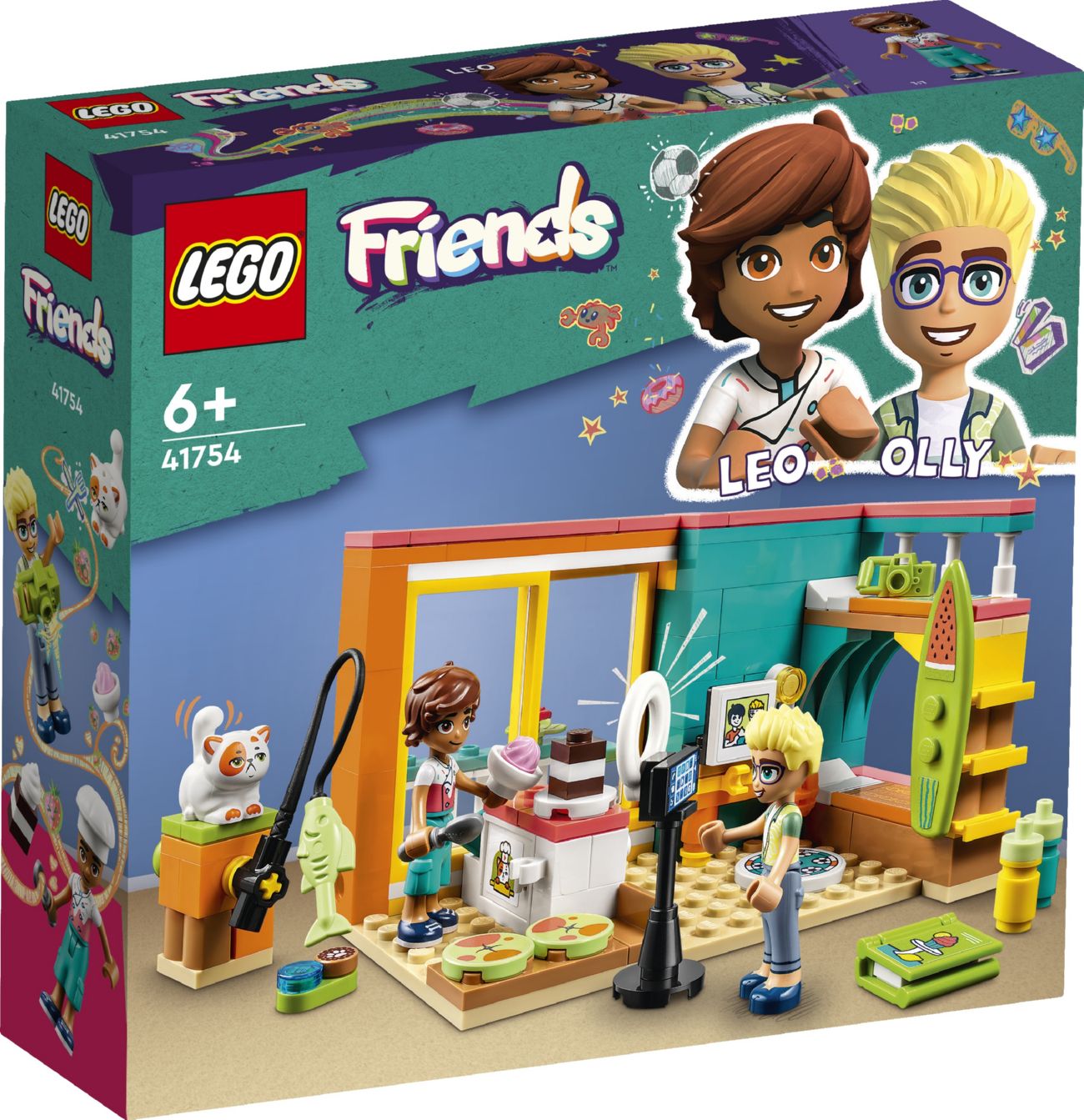 Конструктор Lego Friends Кімната Лео (41754)
