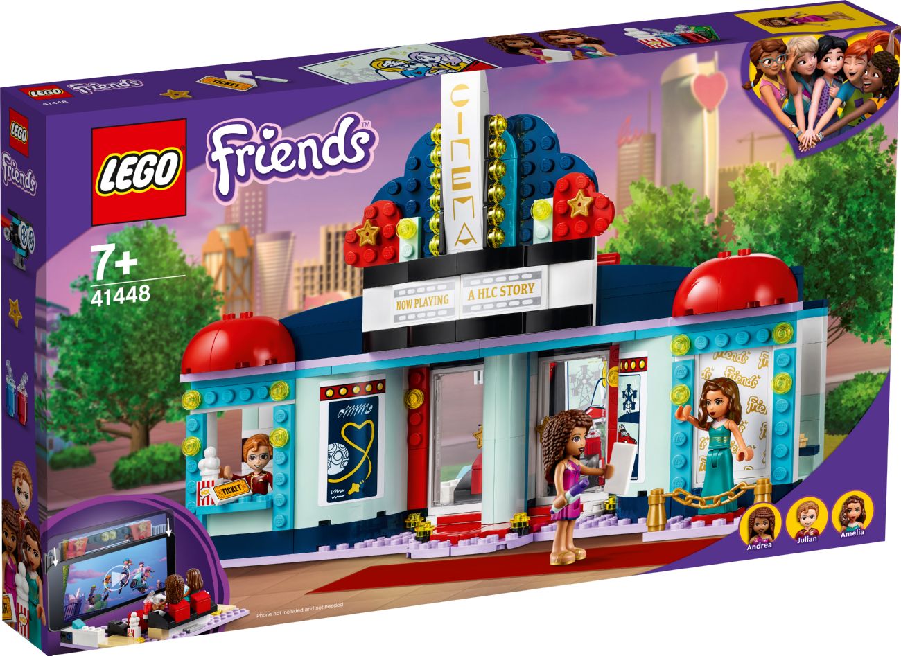 Конструктор Lego Friends Кінотеатр у Хартлейк-Сіті (41448)