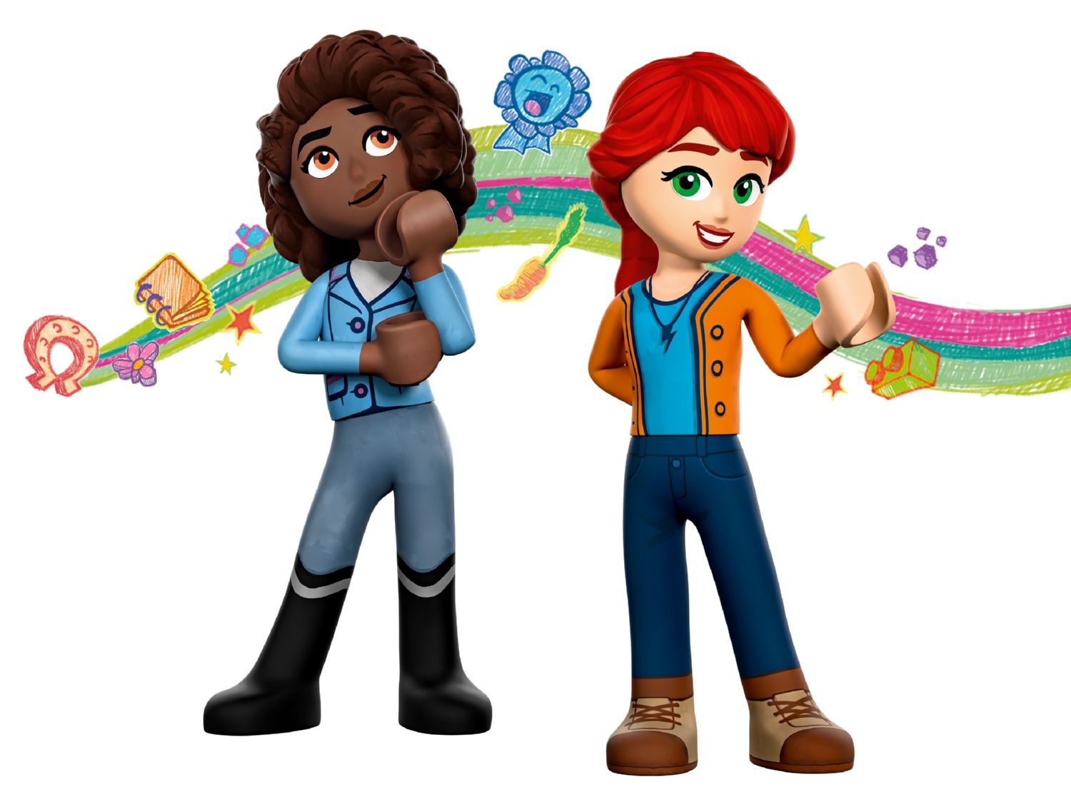 Конструктор Lego Friends Тренировка лошадей (41746) - фото 4 Конструктор Lego Friends Тренировка лошадей (41746) - фото 4