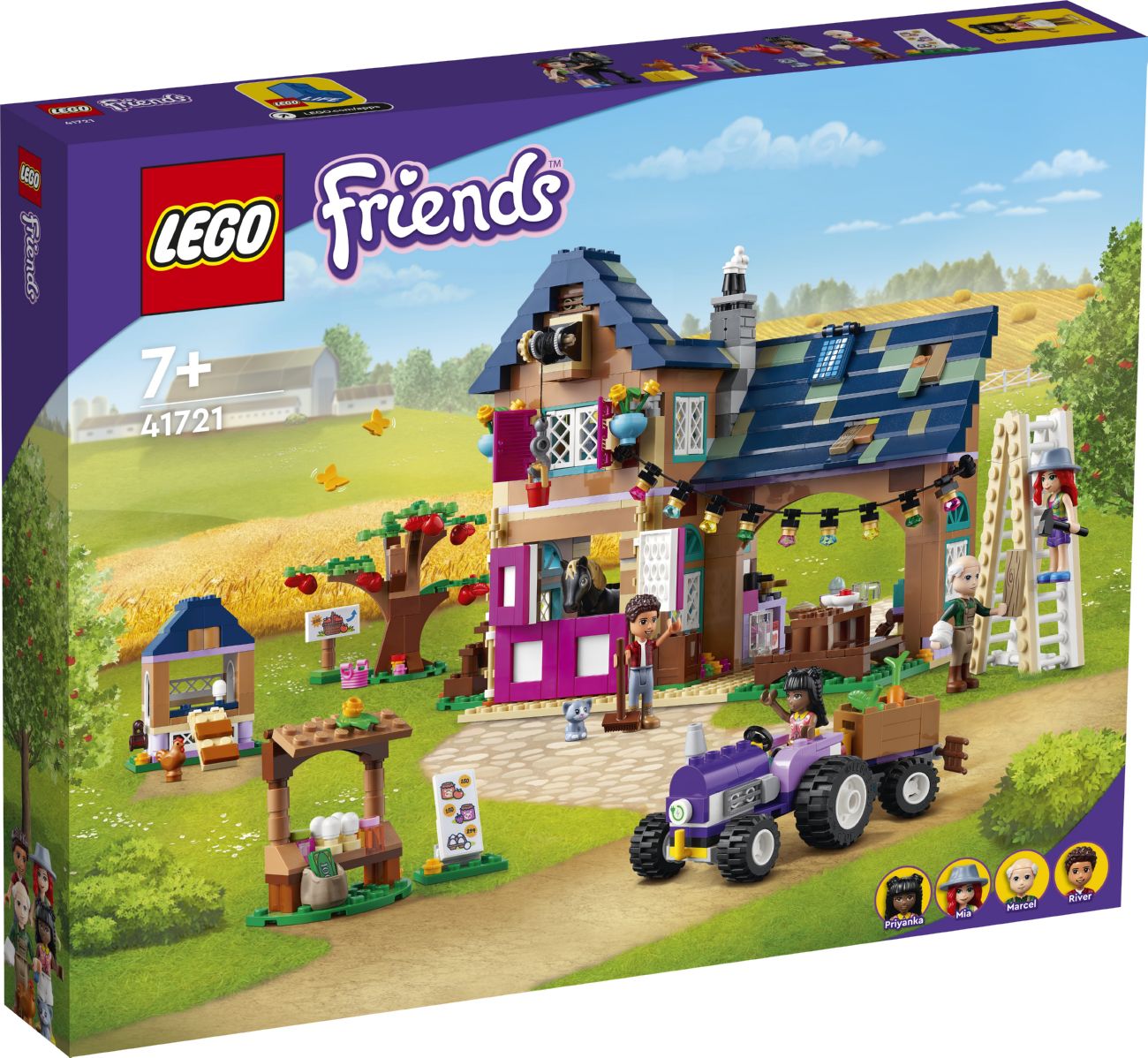 Конструктор Lego Friends Органічна ферма (41721)