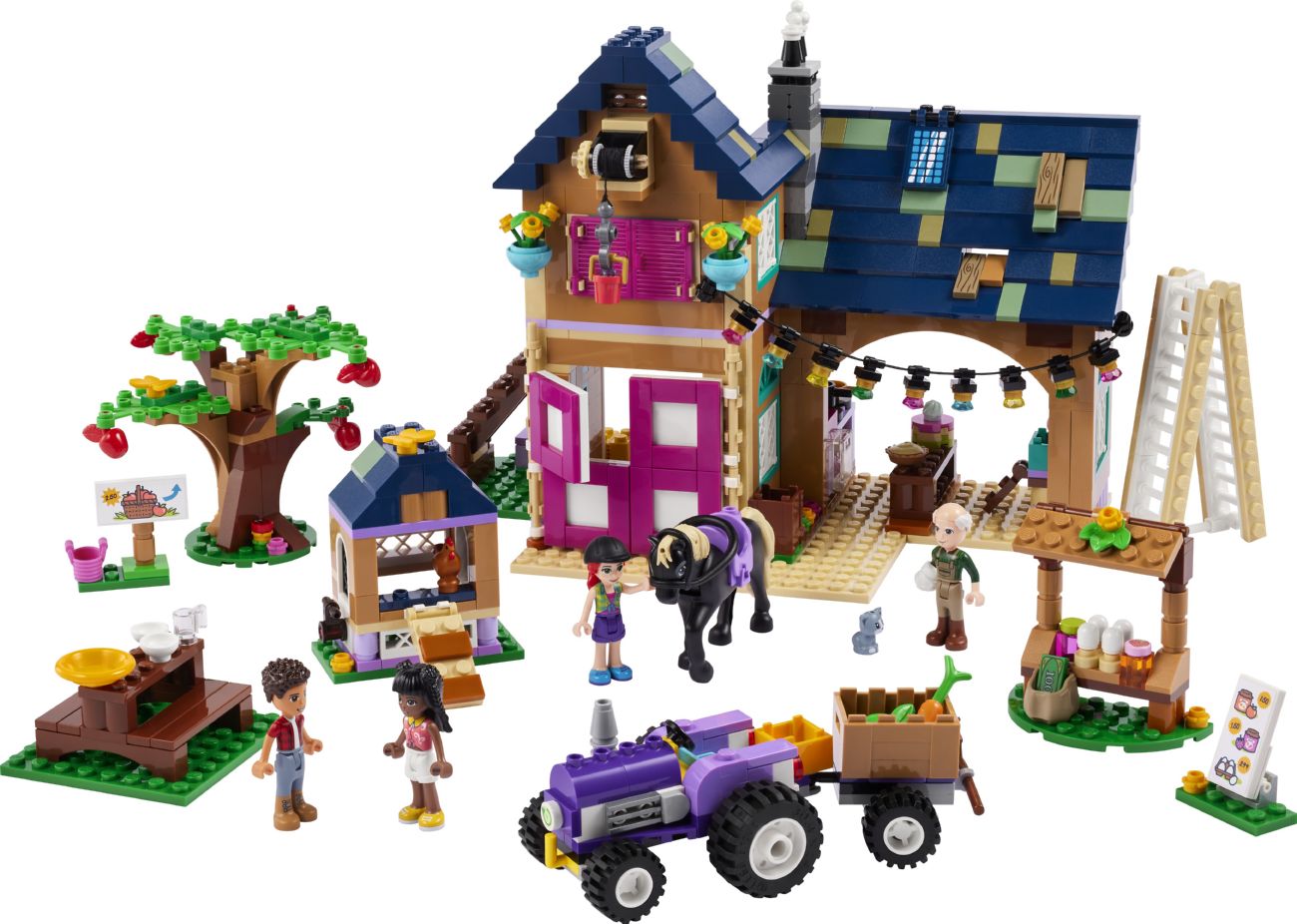 Конструктор Lego Friends Органічна ферма (41721) - фото 1 Конструктор Lego Friends Органічна ферма (41721) - фото 1