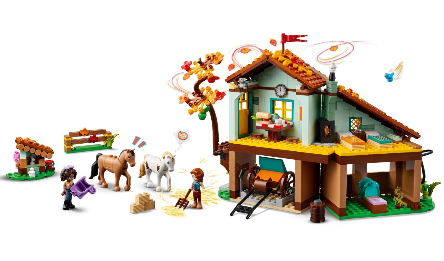 Конструктор Lego Friends Осенняя конюшня (41745) - фото 3 Конструктор Lego Friends Осенняя конюшня (41745) - фото 3
