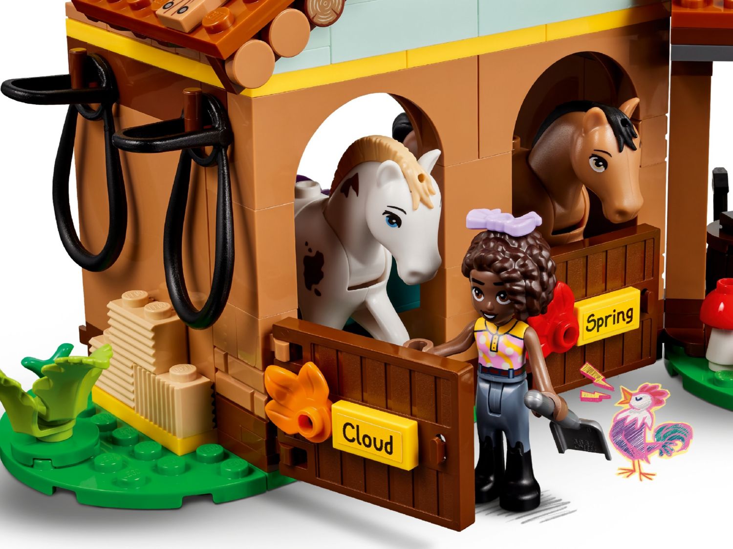 Конструктор Lego Friends Осенняя конюшня (41745) - фото 4 Конструктор Lego Friends Осенняя конюшня (41745) - фото 4