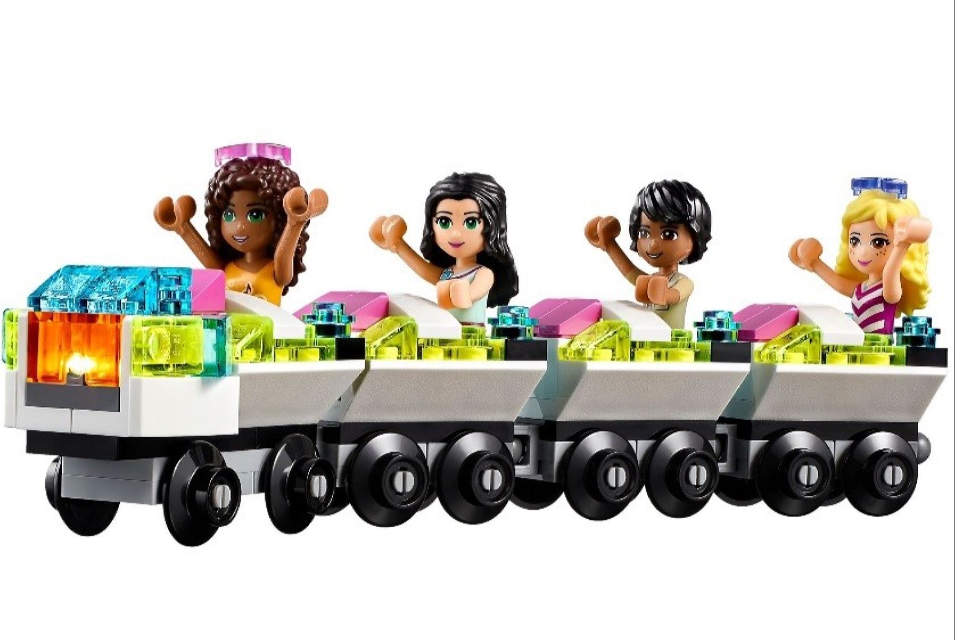 Конструктор Lego Friends Парк розваг: Американські гірки (41130) - фото 3 Конструктор Lego Friends Парк розваг: Американські гірки (41130) - фото 3