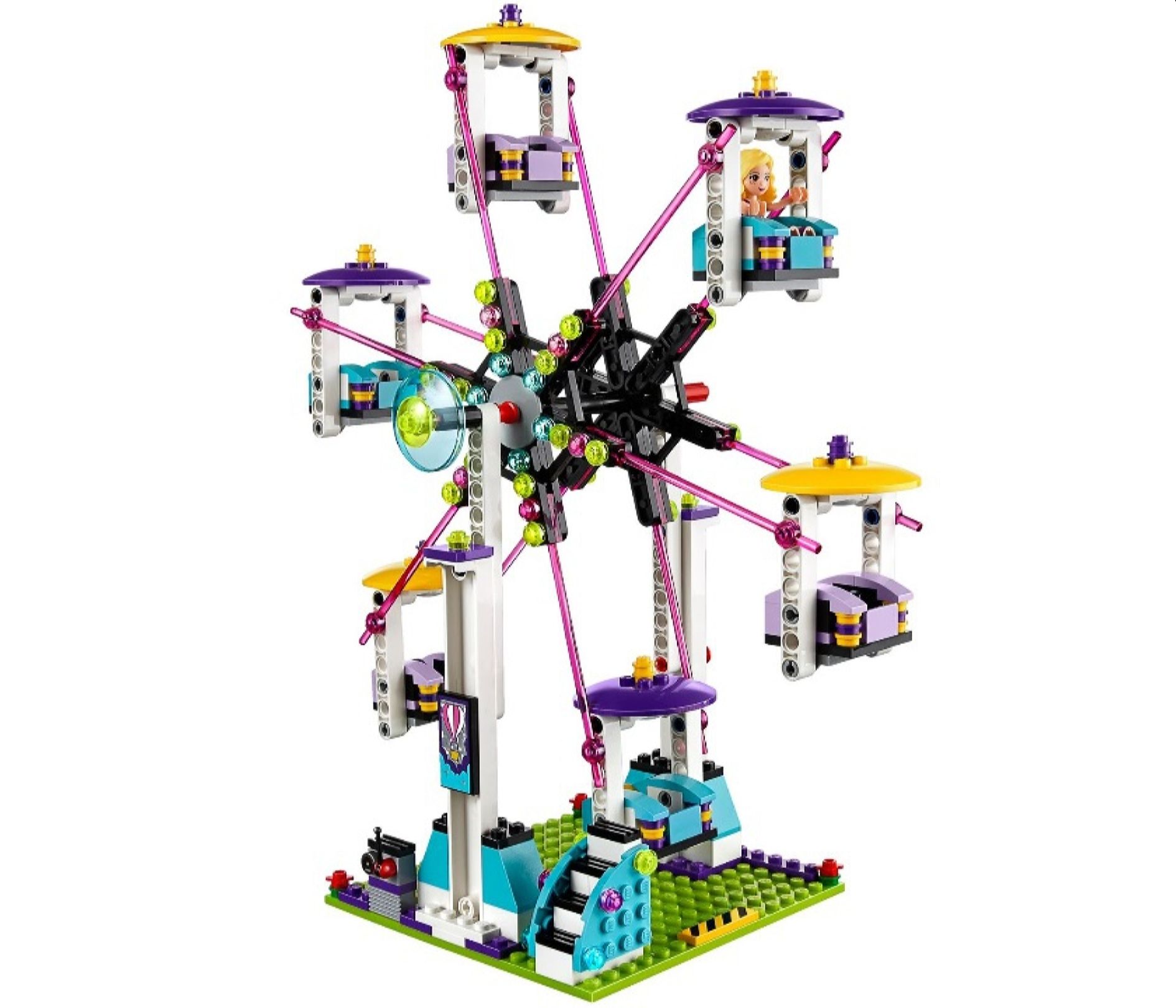 Конструктор Lego Friends Парк розваг: Американські гірки (41130) - фото 4 Конструктор Lego Friends Парк розваг: Американські гірки (41130) - фото 4