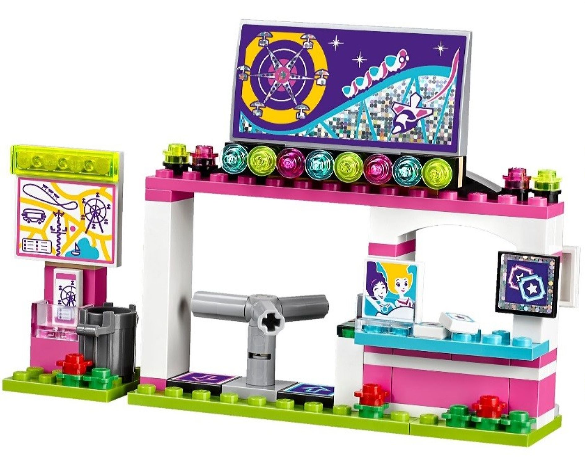 Конструктор Lego Friends Парк розваг: Американські гірки (41130) - фото 2 Конструктор Lego Friends Парк розваг: Американські гірки (41130) - фото 2