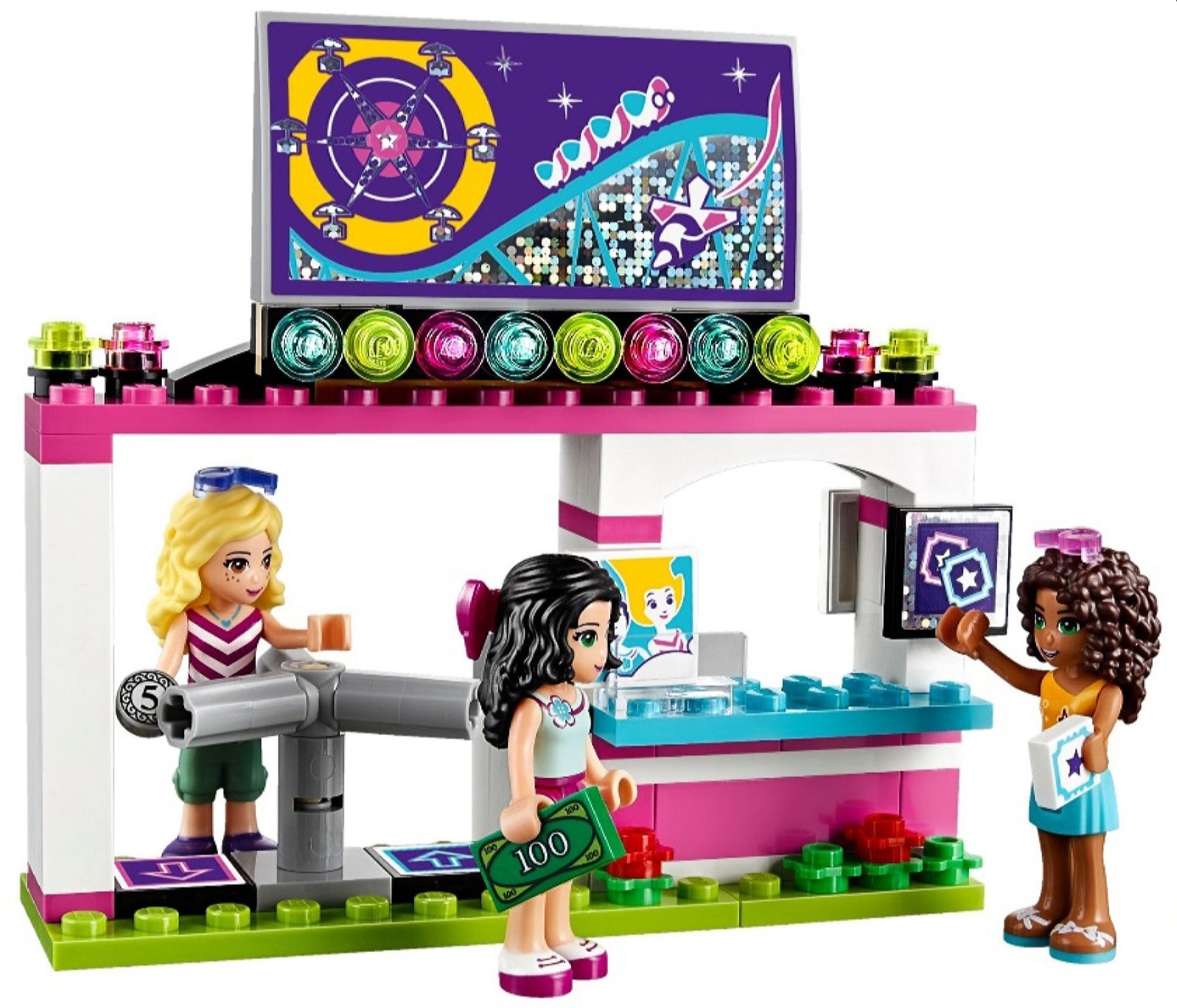 Конструктор Lego Friends Парк розваг: Американські гірки (41130) - фото 1 Конструктор Lego Friends Парк розваг: Американські гірки (41130) - фото 1