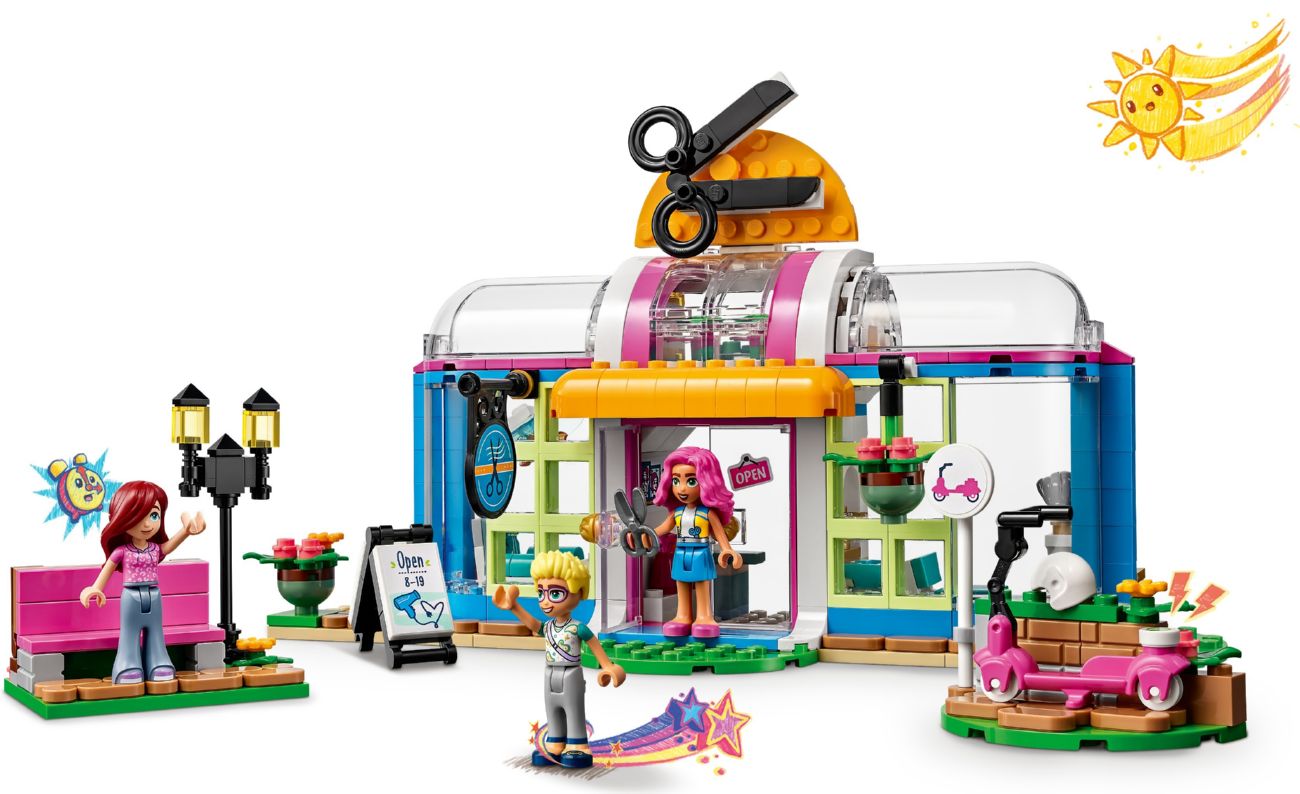 Конструктор Lego Friends Парикмахерская (41743) - фото 2 Конструктор Lego Friends Парикмахерская (41743) - фото 2