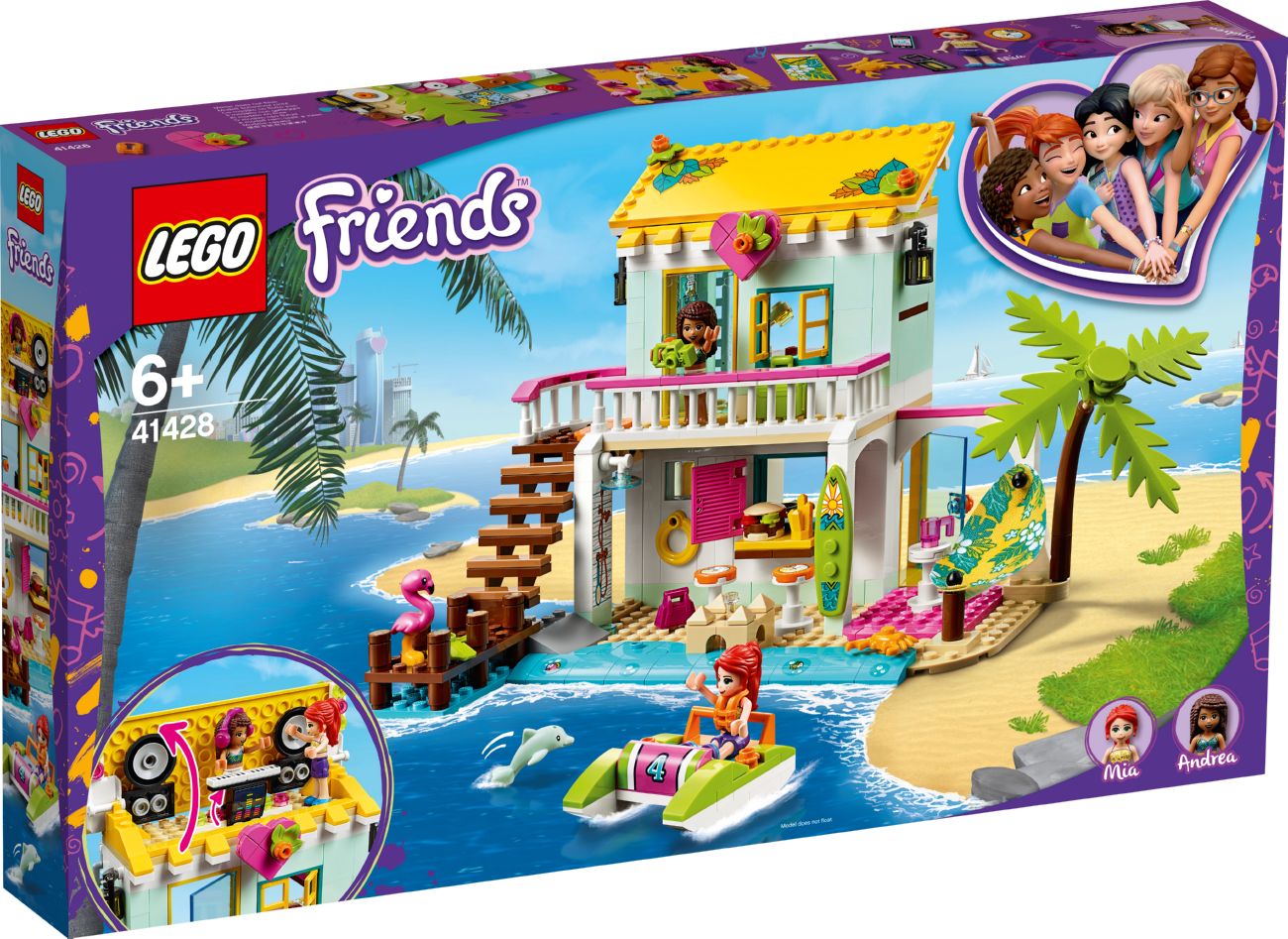 Конструктор Lego Friends Пляжний будиночок (41428)