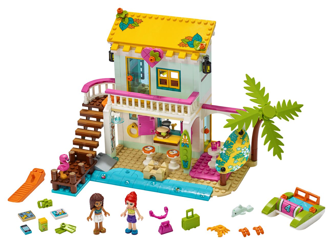 Конструктор Lego Friends Пляжний будиночок (41428) - фото 1 Конструктор Lego Friends Пляжний будиночок (41428) - фото 1