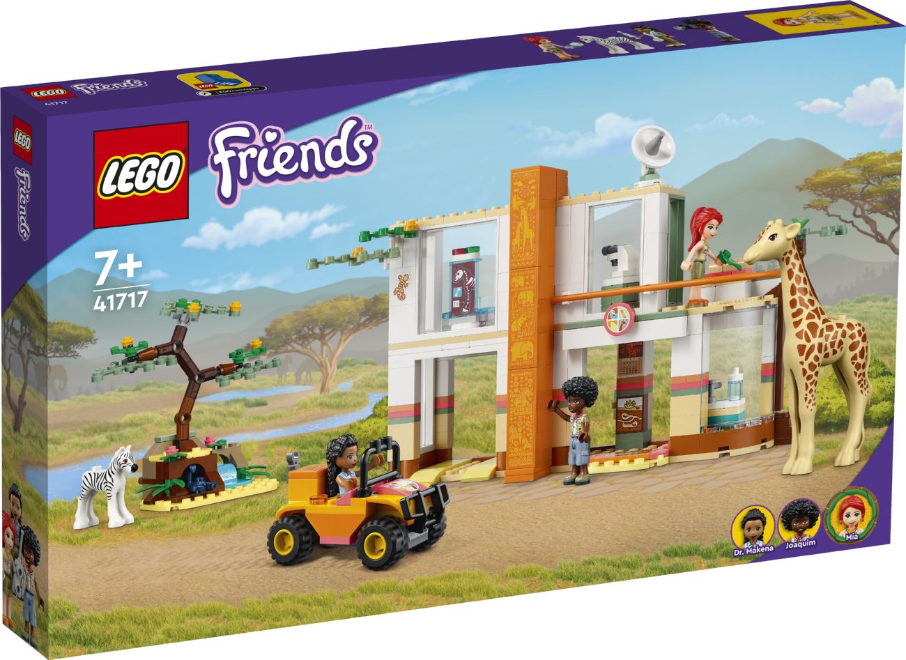 Конструктор Lego Friends Рятувальна станція Мії для диких звірів (41717)