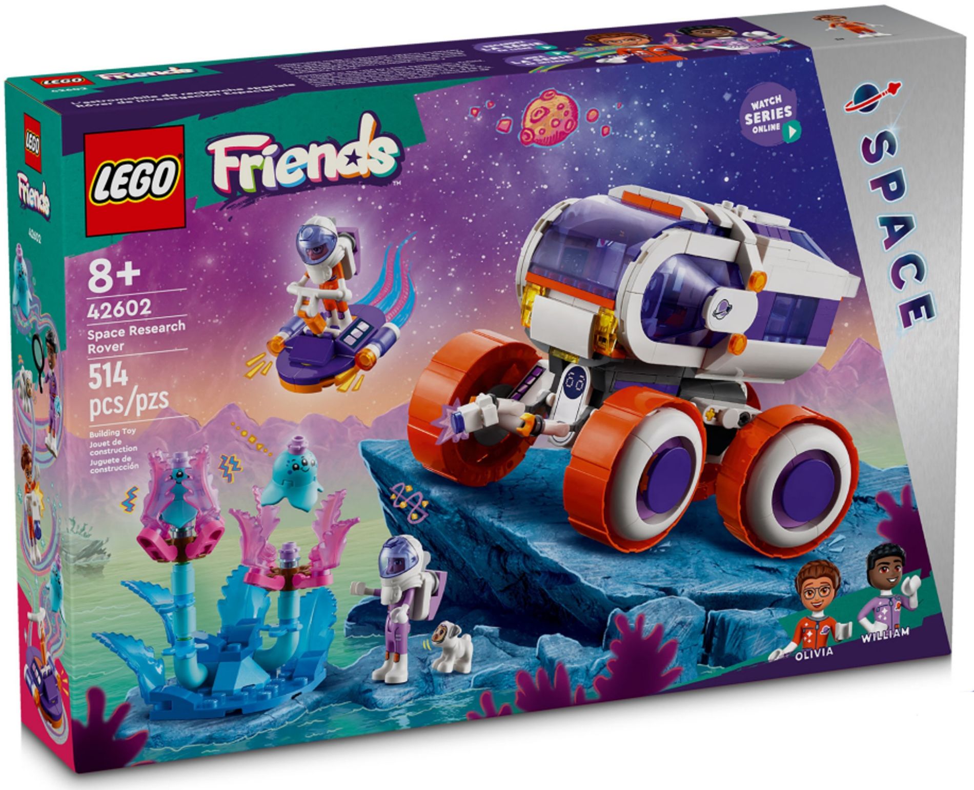 Конструктор Lego Friends Ровер космічних досліджень (42602)