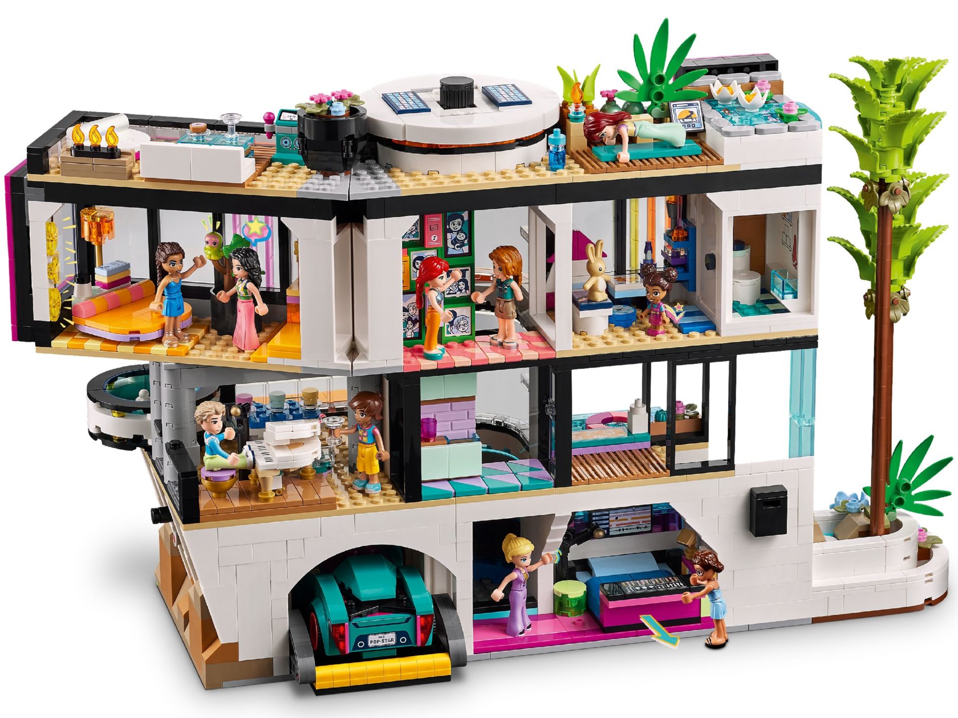 Конструктор Lego Friends Сучасний особняк Андреа (42639) - фото 2 Конструктор Lego Friends Сучасний особняк Андреа (42639) - фото 2