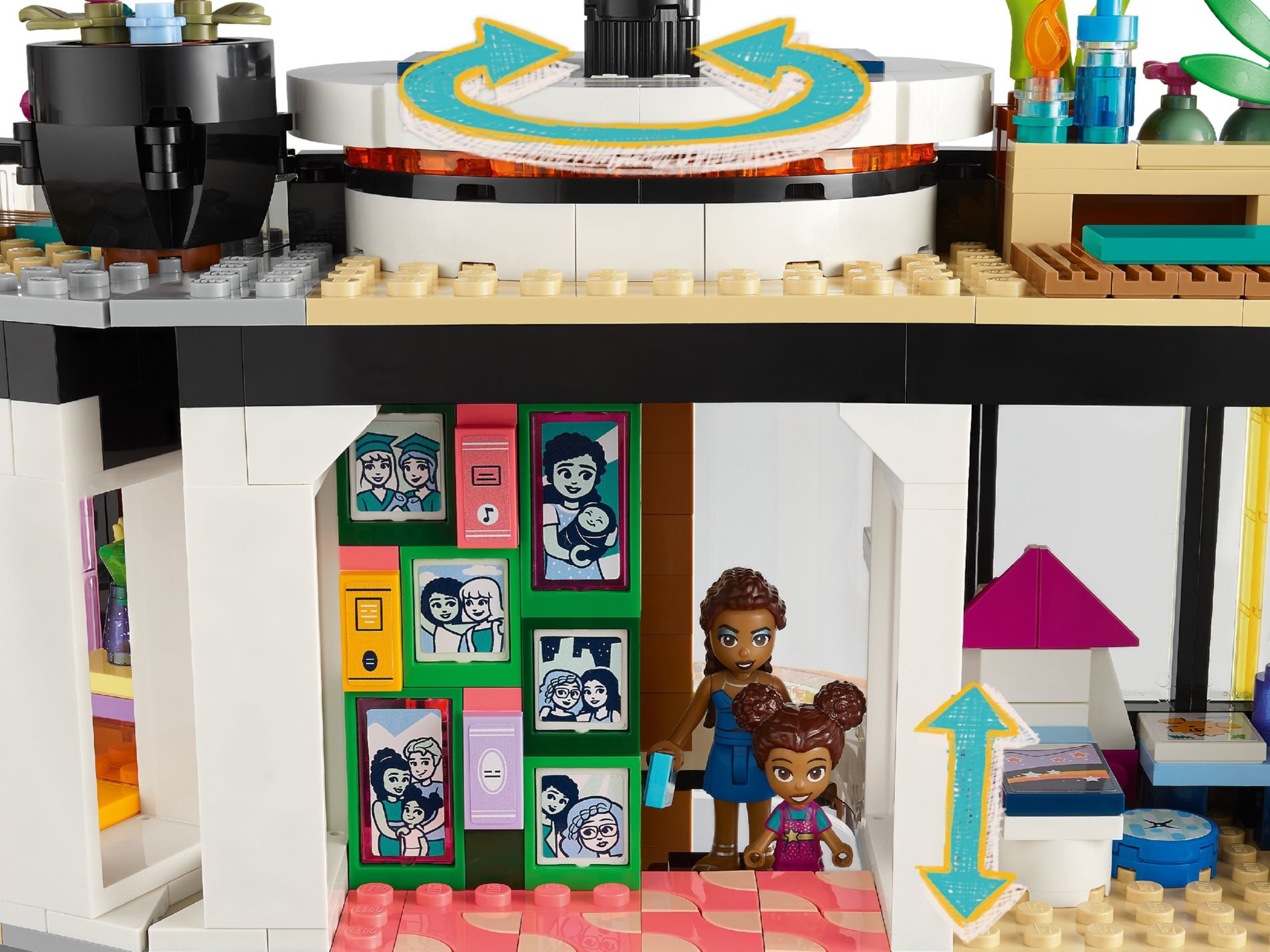 Конструктор Lego Friends Сучасний особняк Андреа (42639) - фото 4 Конструктор Lego Friends Сучасний особняк Андреа (42639) - фото 4