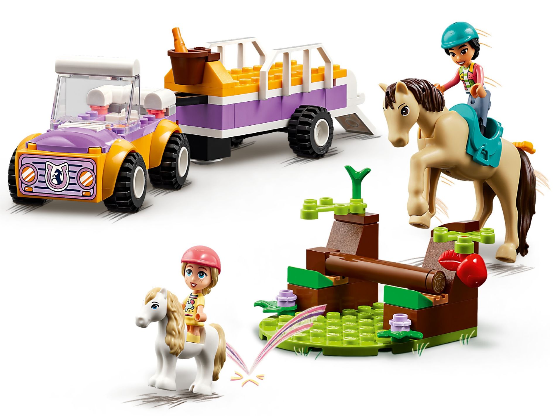 Конструктор Lego Friends Трейлер з кіньми та поні (42634) - фото 1 Конструктор Lego Friends Трейлер з кіньми та поні (42634) - фото 1