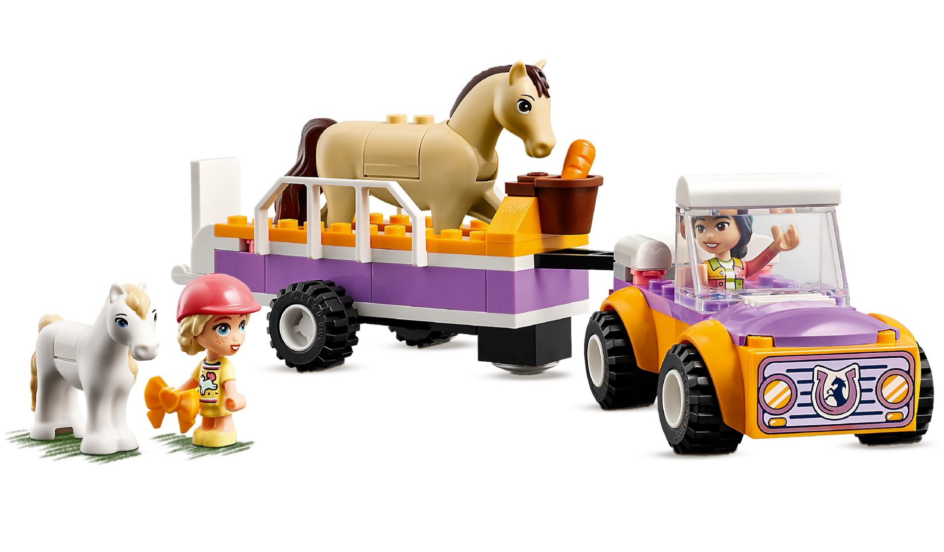 Конструктор Lego Friends Трейлер з кіньми та поні (42634) - фото 2 Конструктор Lego Friends Трейлер з кіньми та поні (42634) - фото 2